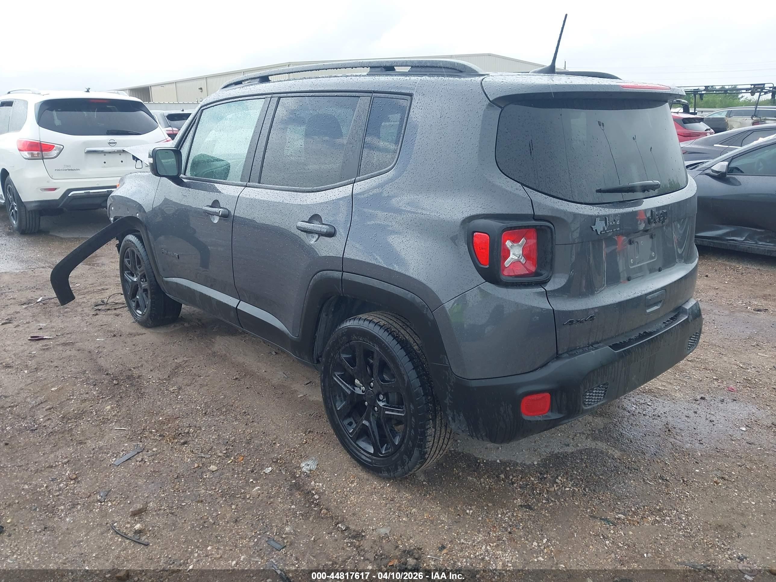 2023 Jeep Renegade Altitude 4x4 Gray vin: ZACNJDE10PPP34215