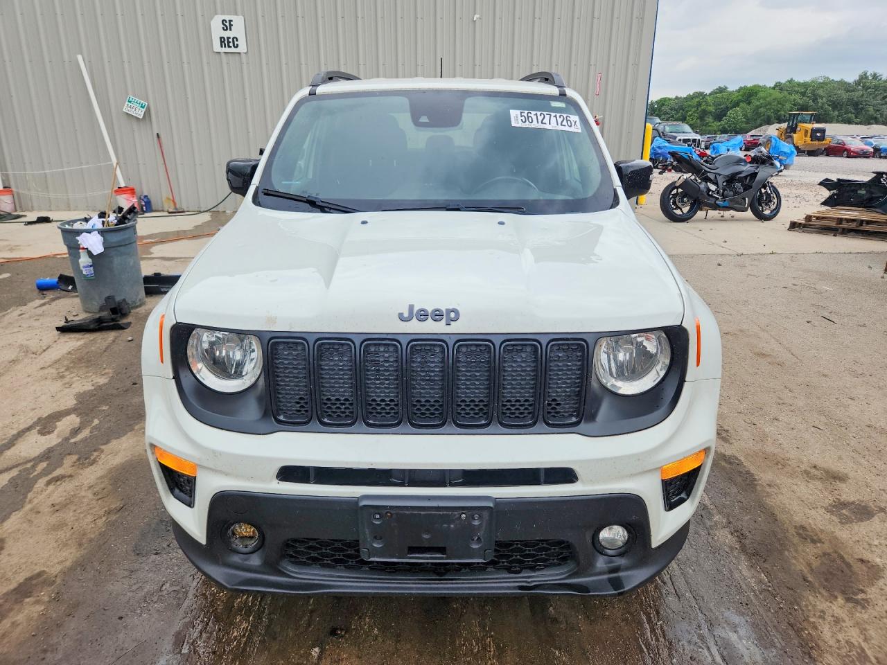 2022 Jeep Renegade Altitude White vin: ZACNJDE19NPP01128