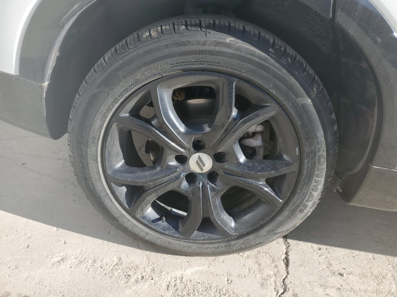 2024 Dodge Hornet R Белый vin: ZACPDFCWXR3A30420 Damage: Right Rear Wheel, Curb Rash, 1 To 2 Inches