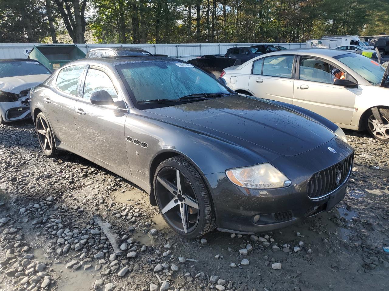2010 Maserati Quattroporte Серый vin: ZAM39FKA0A0052270