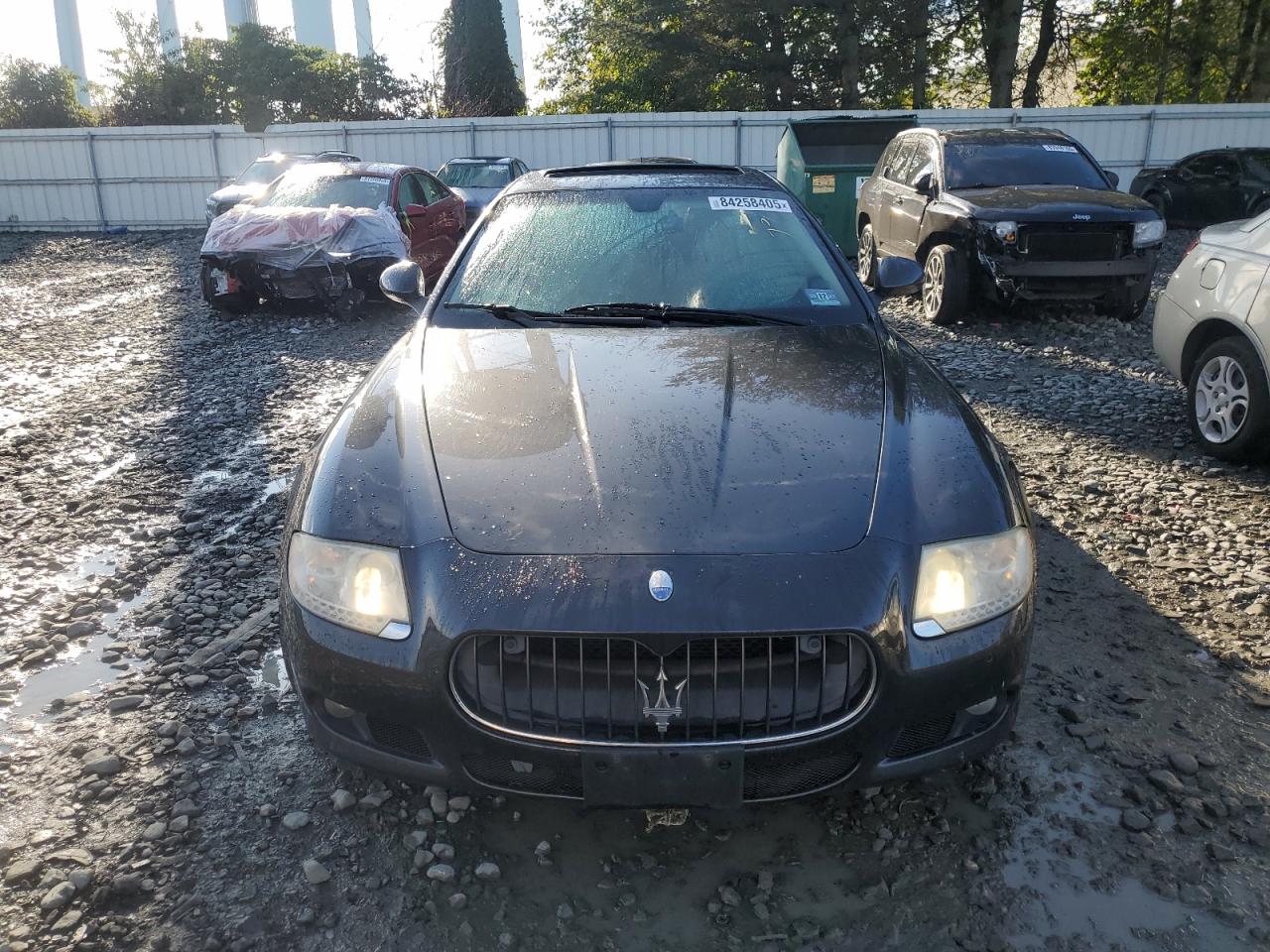2010 Maserati Quattroporte Серый vin: ZAM39FKA0A0052270