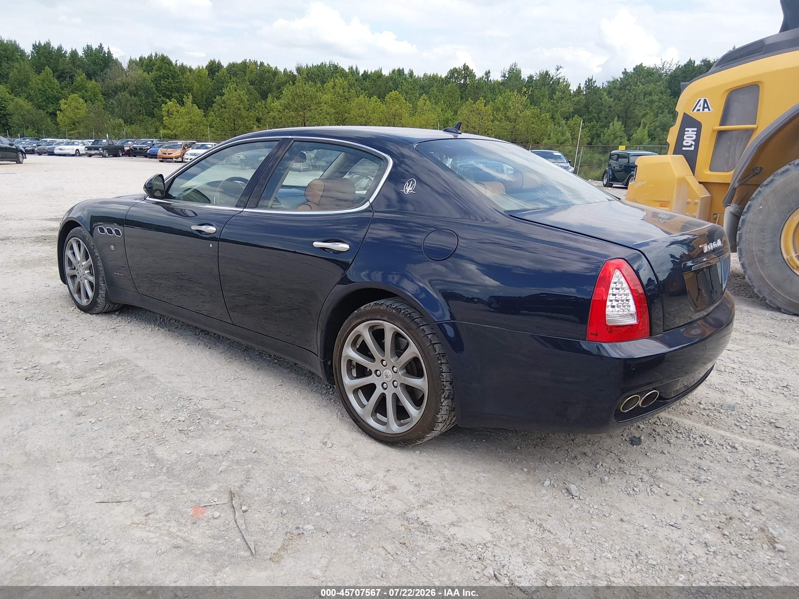 2011 Maserati Quattroporte   Dark Blue vin: ZAM39FKA3B0056248