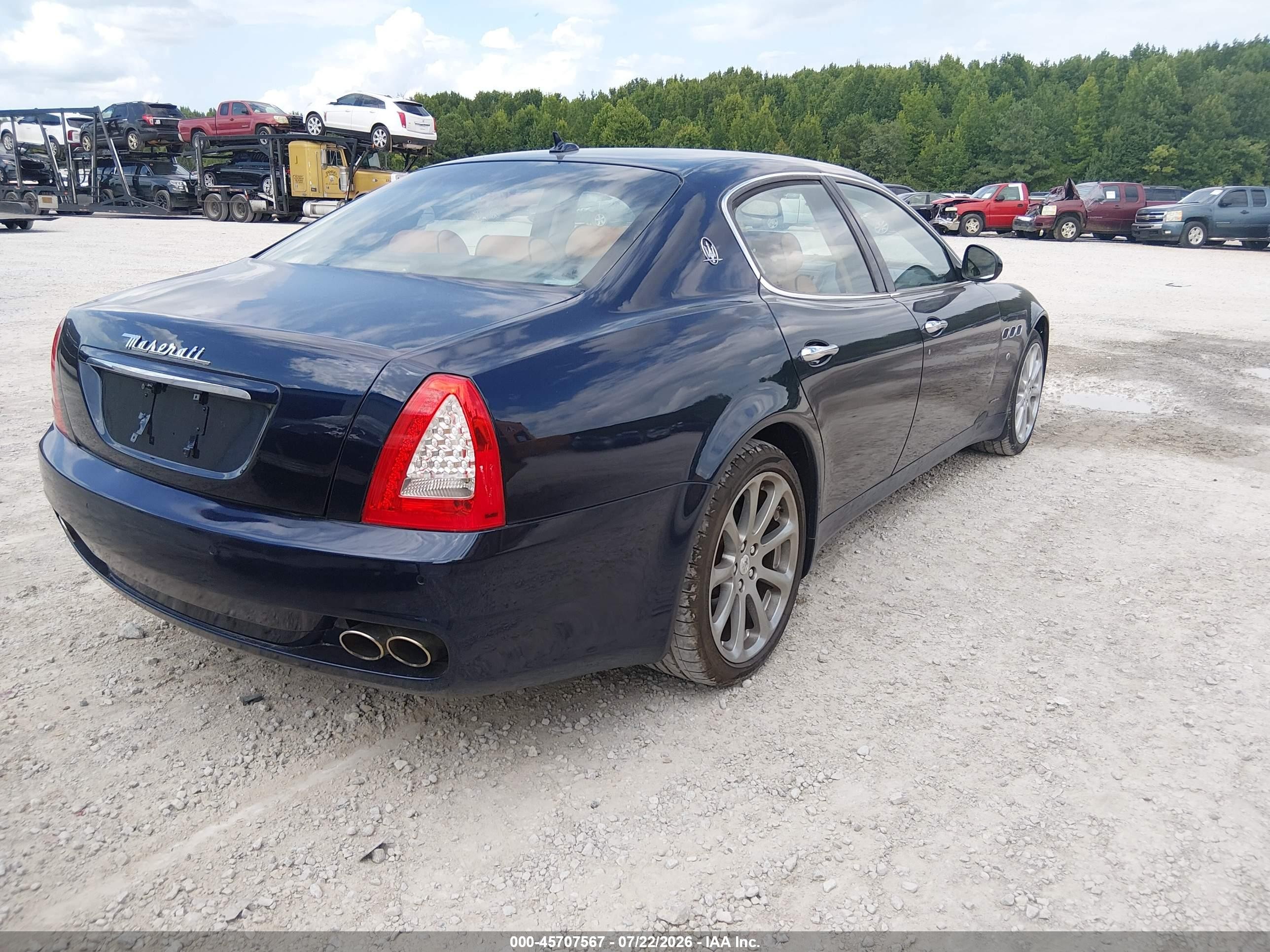 2011 Maserati Quattroporte   Dark Blue vin: ZAM39FKA3B0056248