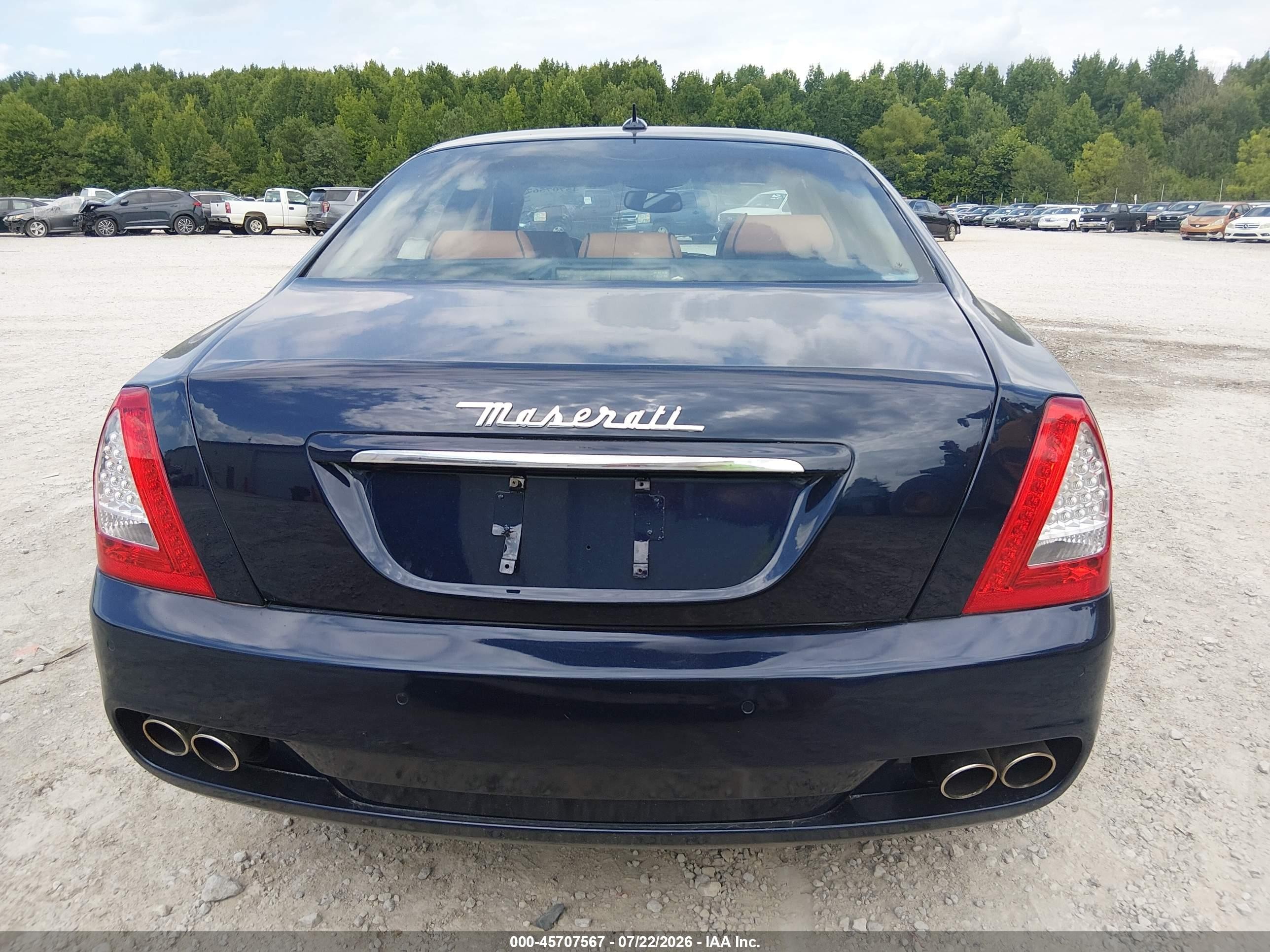 2011 Maserati Quattroporte   Dark Blue vin: ZAM39FKA3B0056248