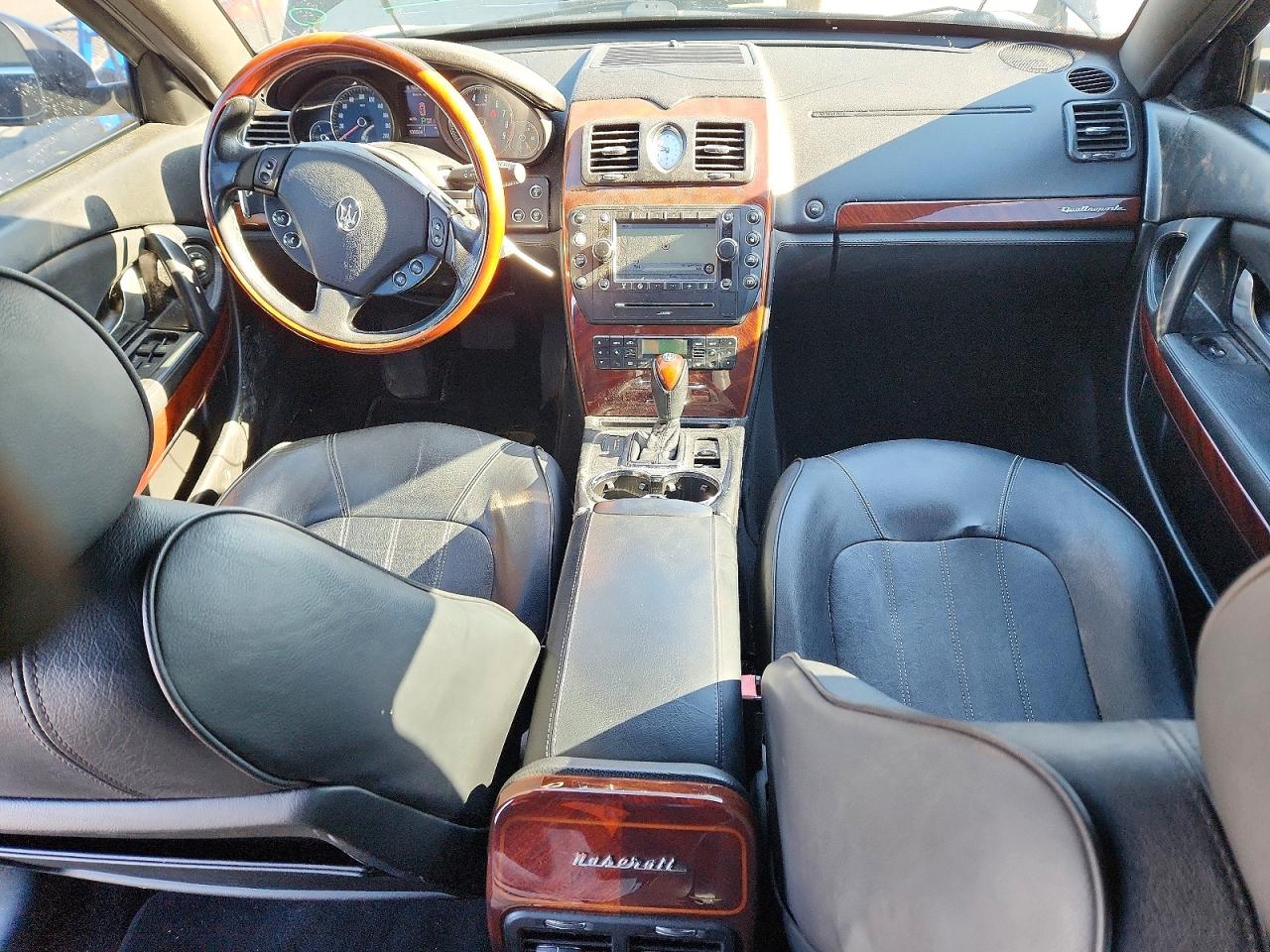 2010 Maserati Quattroporte Black vin: ZAM39FKA6A0051639