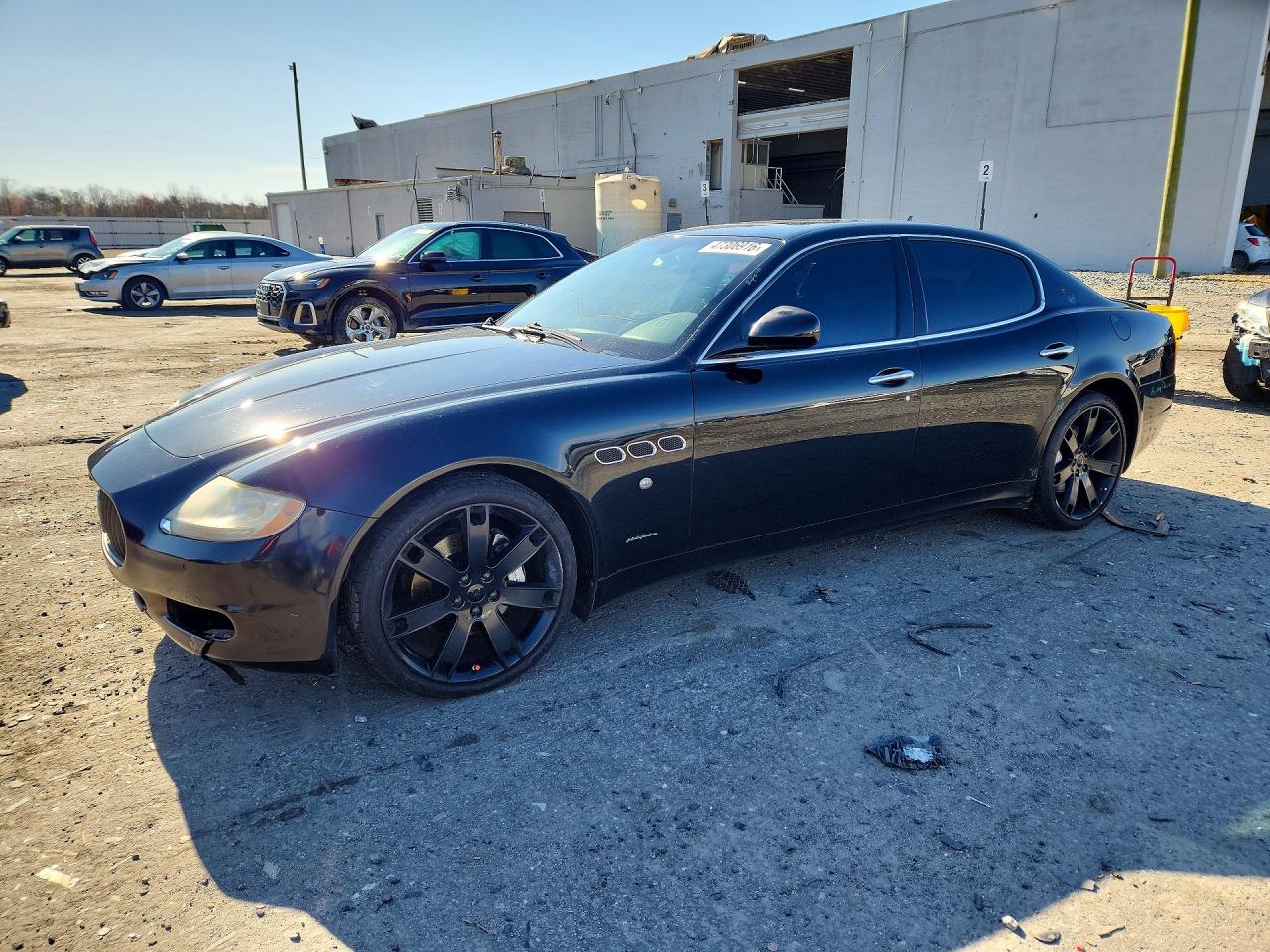 2010 Maserati Quattroporte Black vin: ZAM39FKA6A0051639