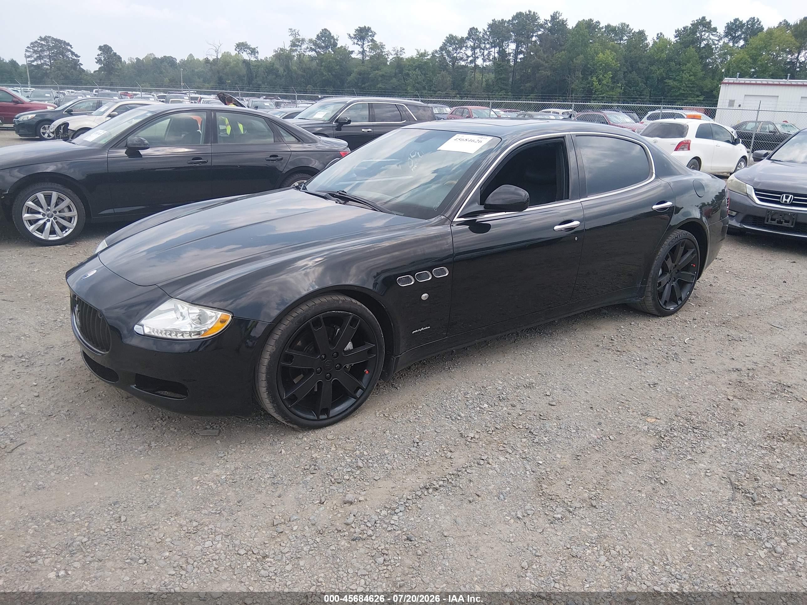 2010 Maserati Quattroporte   Black vin: ZAM39FKA6A0051639