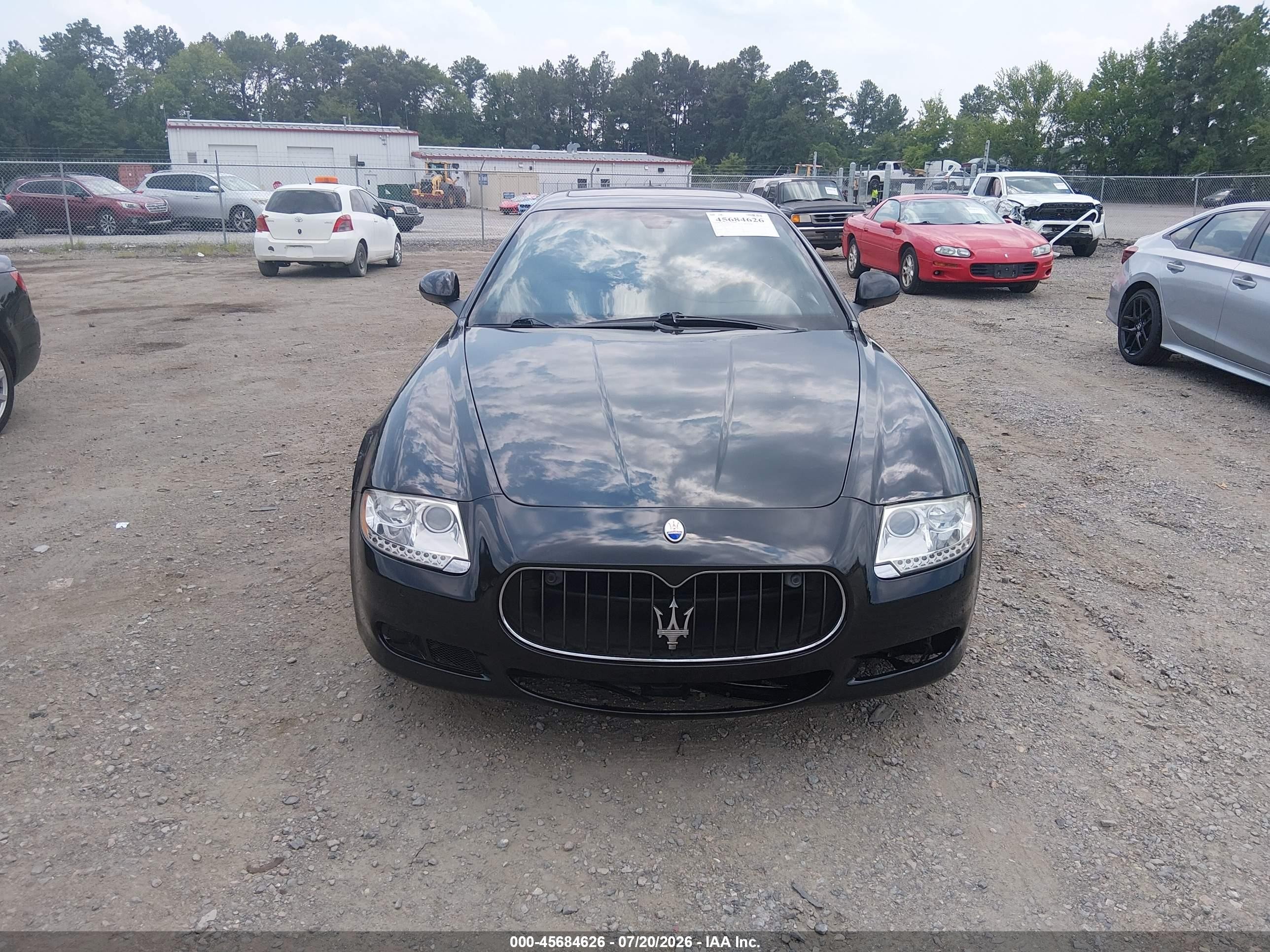 2010 Maserati Quattroporte   Black vin: ZAM39FKA6A0051639