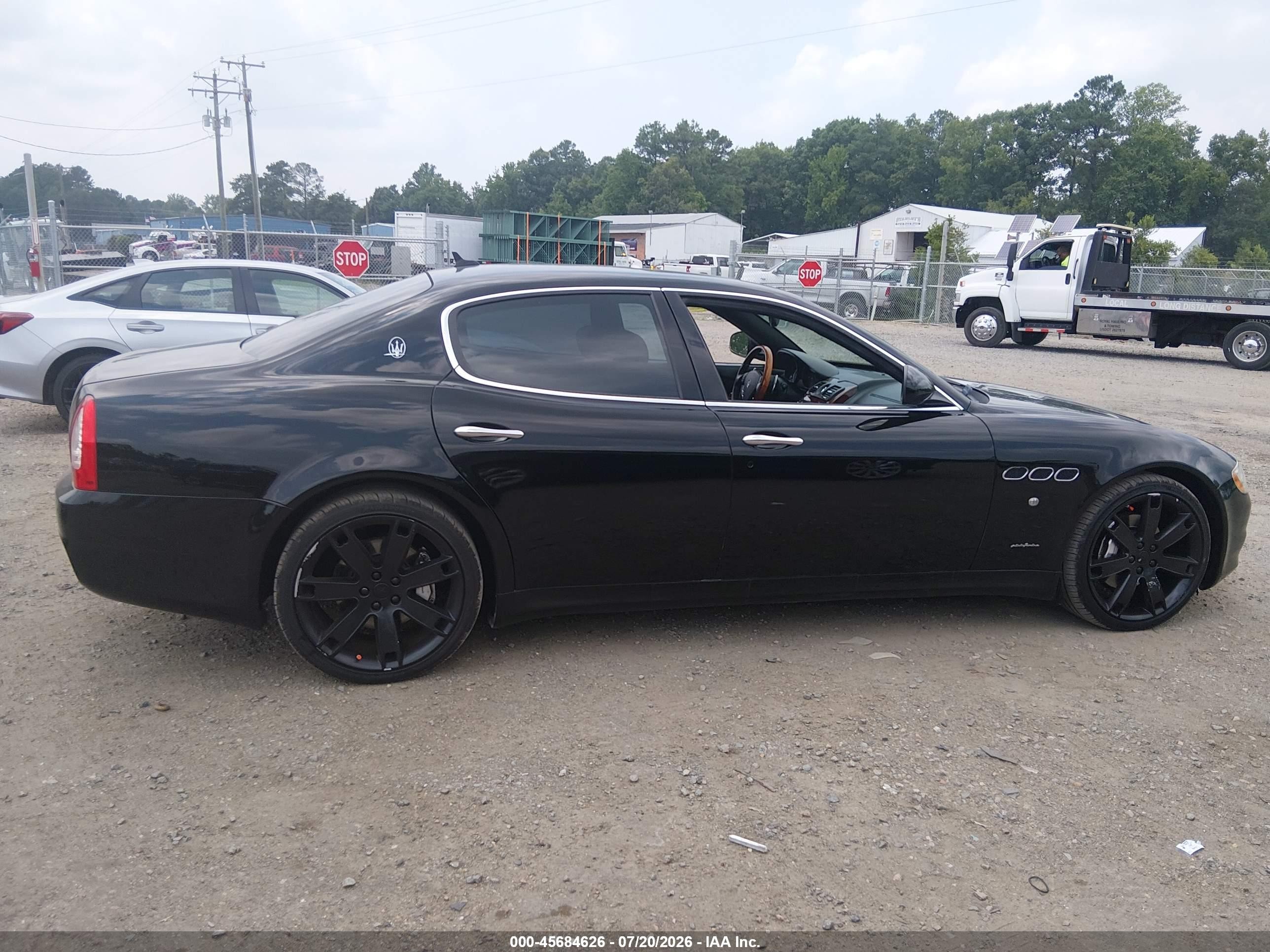 2010 Maserati Quattroporte   Black vin: ZAM39FKA6A0051639
