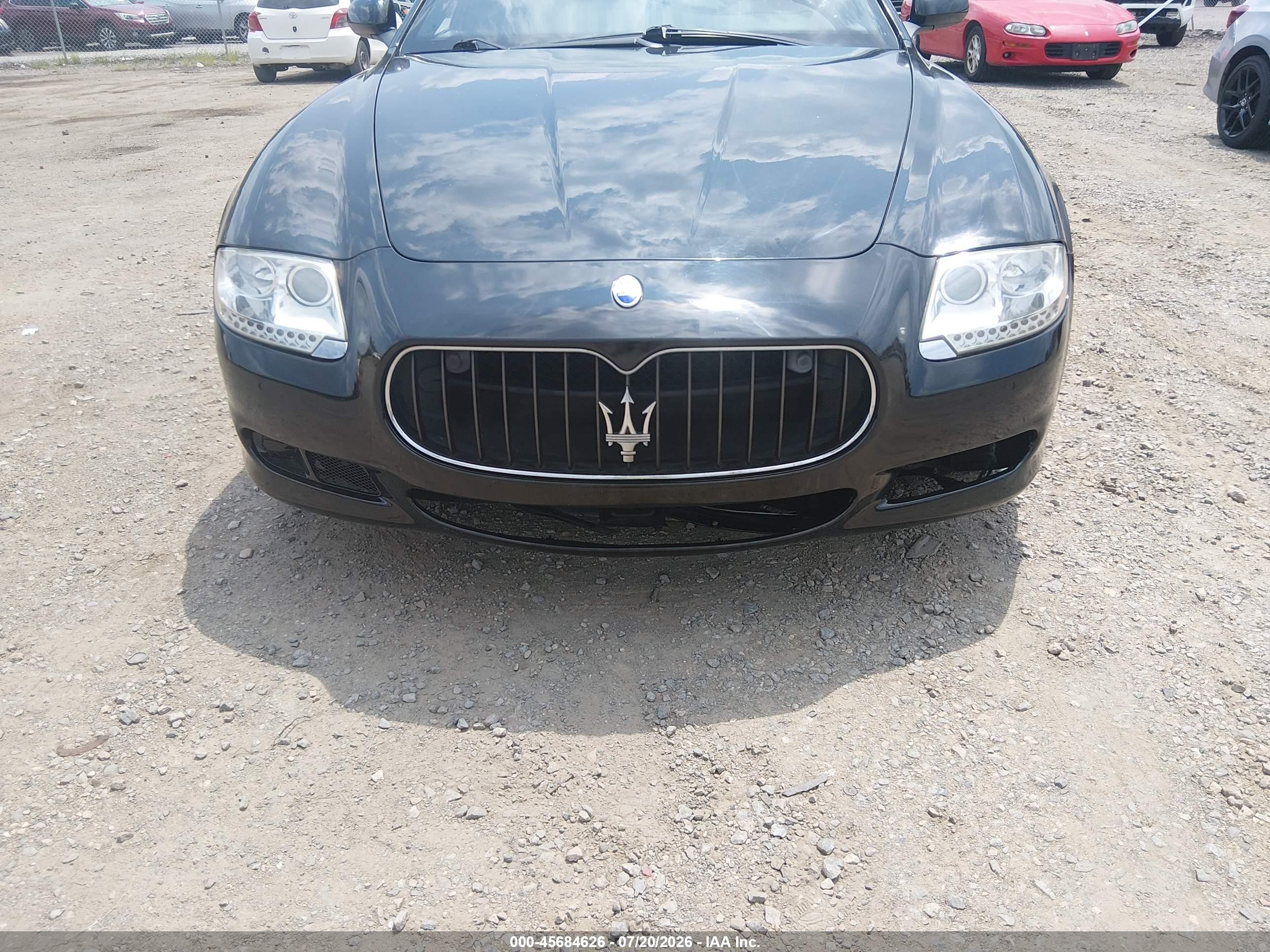 2010 Maserati Quattroporte   Black vin: ZAM39FKA6A0051639