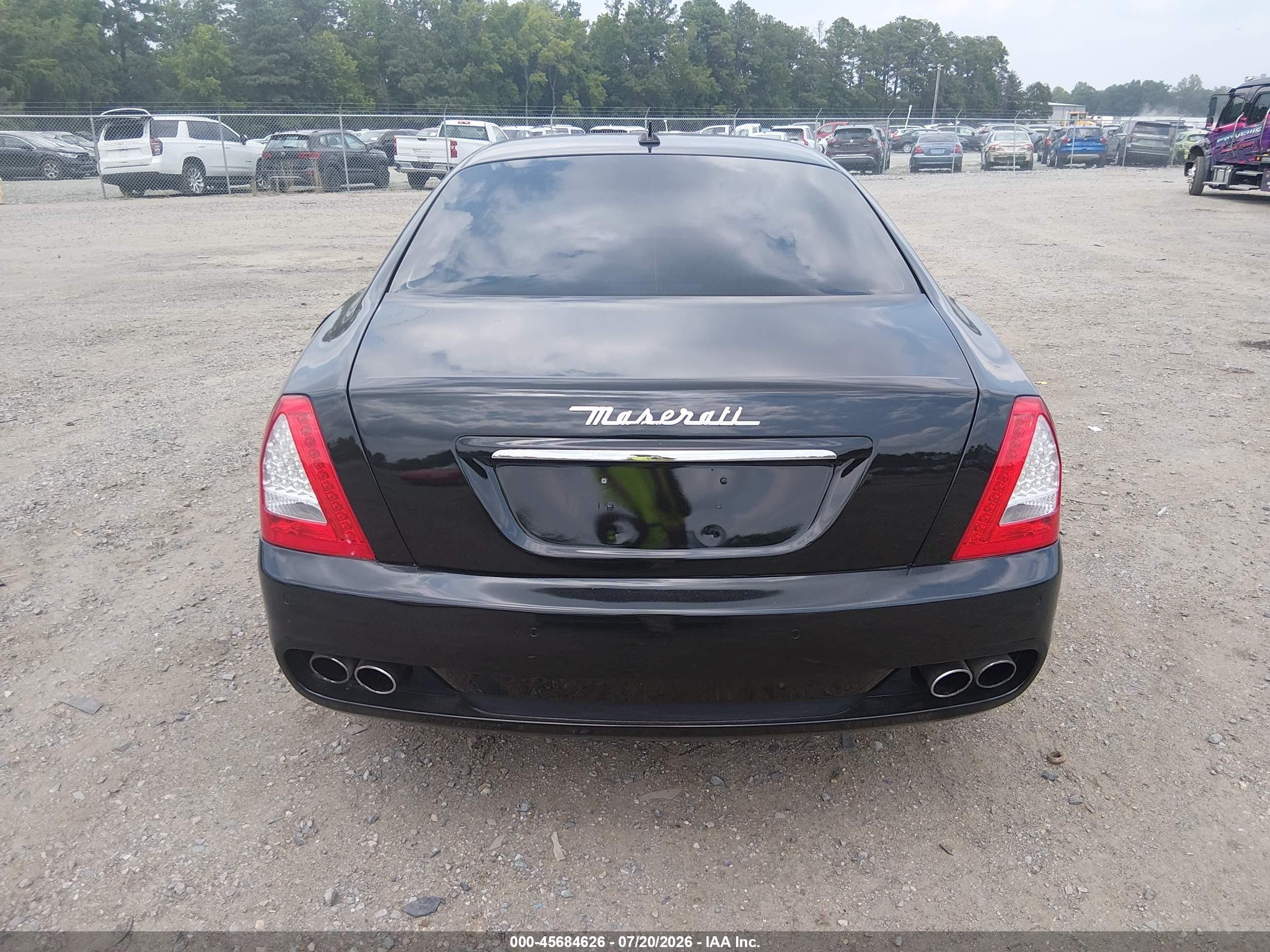 2010 Maserati Quattroporte   Black vin: ZAM39FKA6A0051639