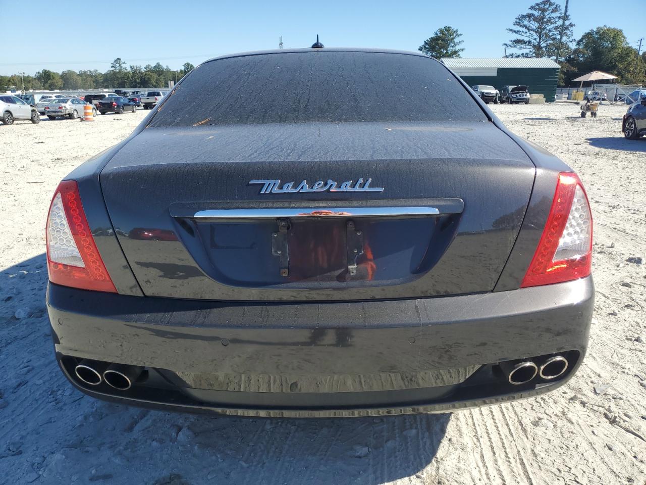 2011 Maserati Quattroporte Charcoal vin: ZAM39FKAXB0057185