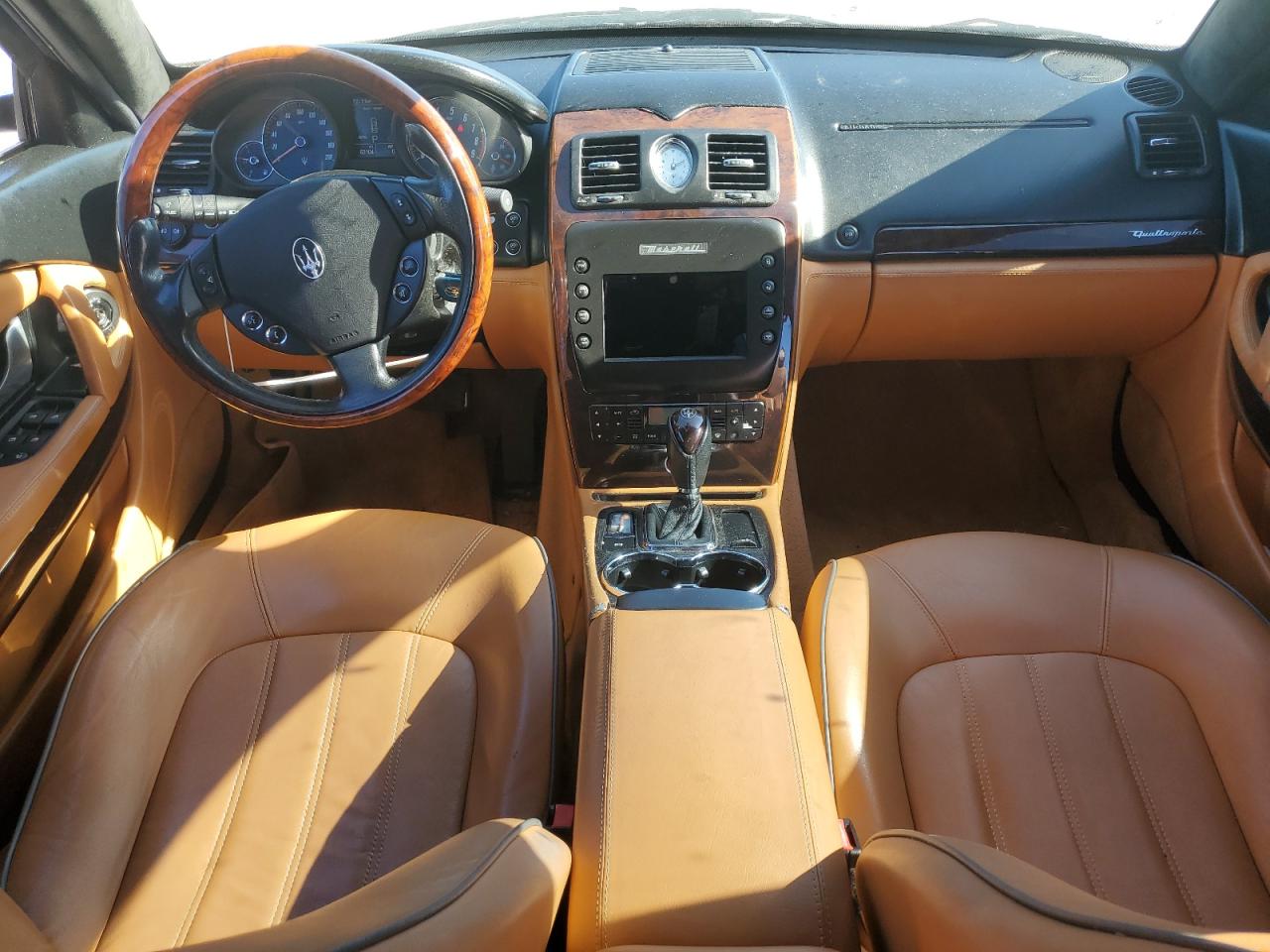 2011 Maserati Quattroporte Charcoal vin: ZAM39FKAXB0057185