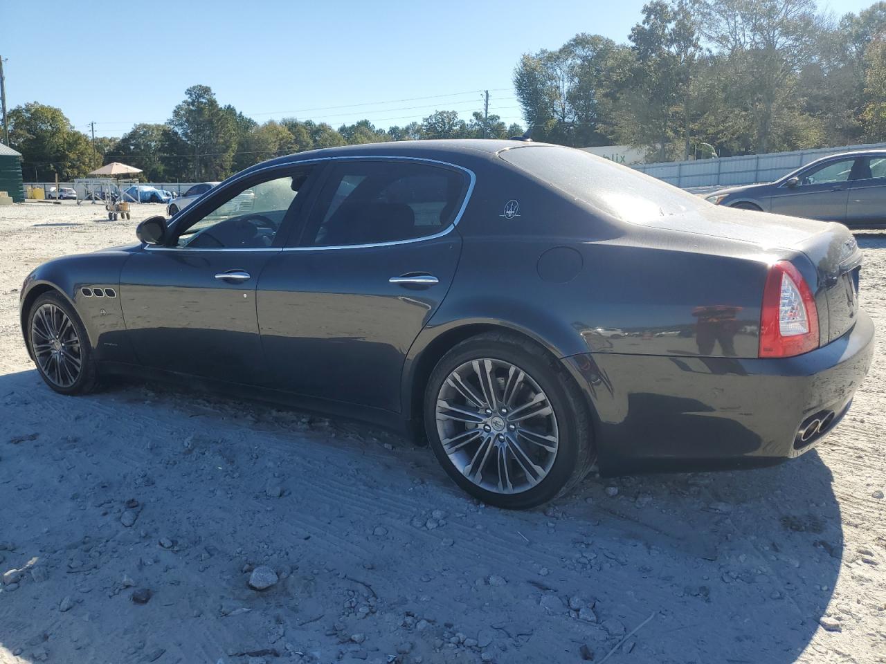 2011 Maserati Quattroporte Charcoal vin: ZAM39FKAXB0057185