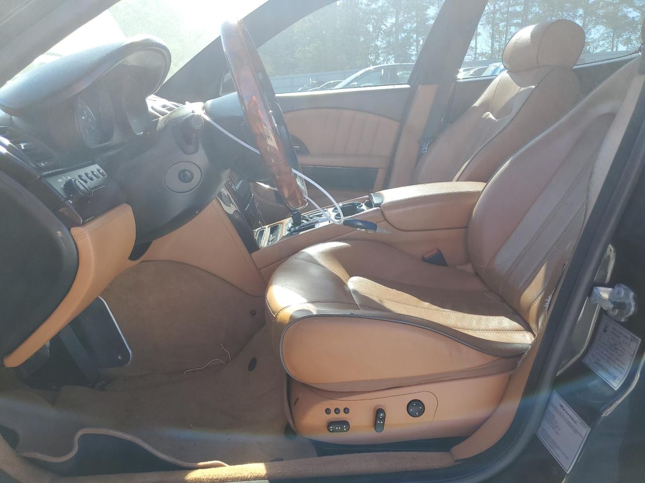 2011 Maserati Quattroporte Charcoal vin: ZAM39FKAXB0057185