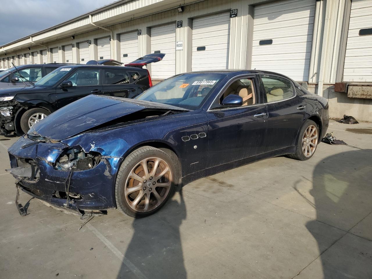 2011 Maserati Quattroporte S Blue vin: ZAM39JKA2B0057426