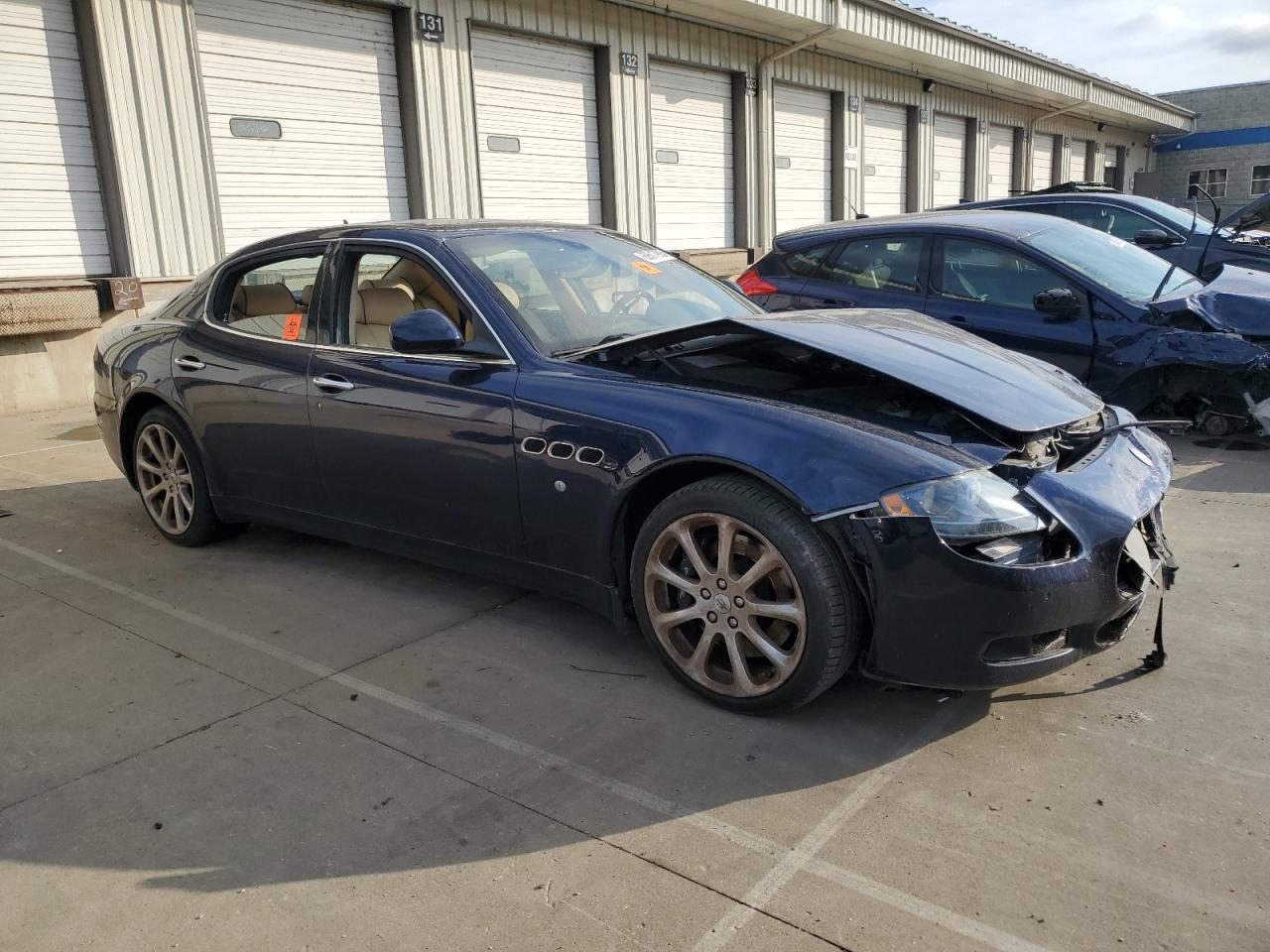 2011 Maserati Quattroporte S Blue vin: ZAM39JKA2B0057426