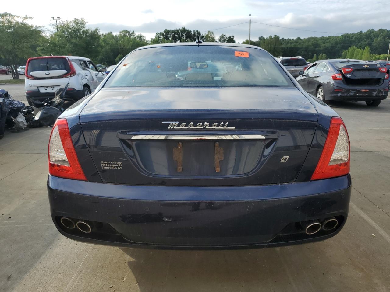 2011 Maserati Quattroporte S Blue vin: ZAM39JKA2B0057426