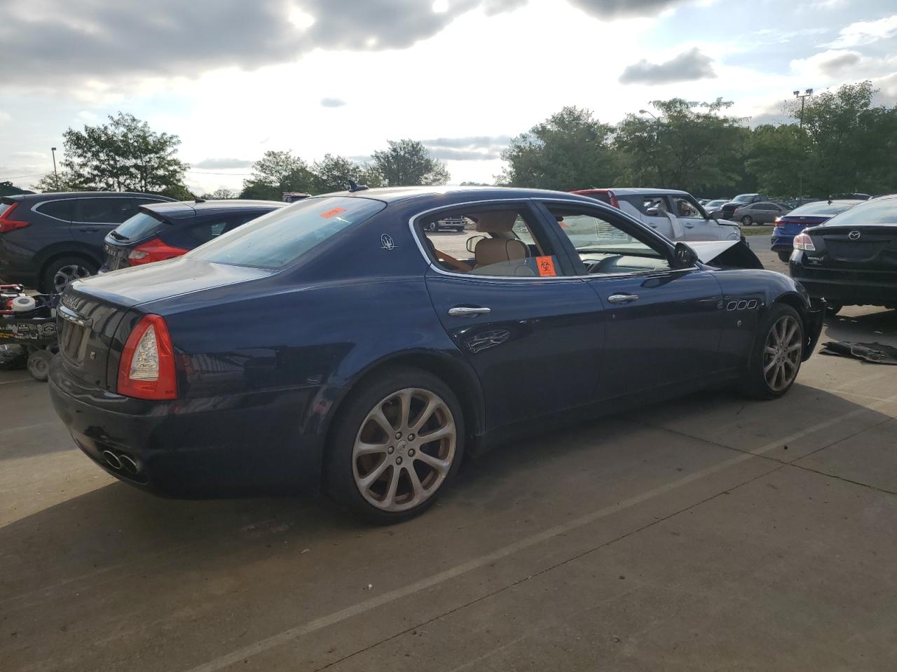 2011 Maserati Quattroporte S Blue vin: ZAM39JKA2B0057426