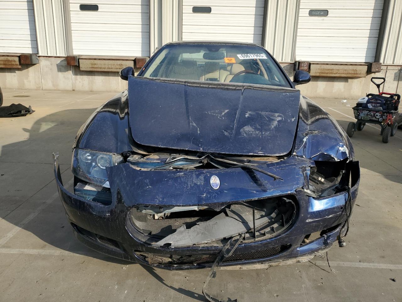 2011 Maserati Quattroporte S Blue vin: ZAM39JKA2B0057426