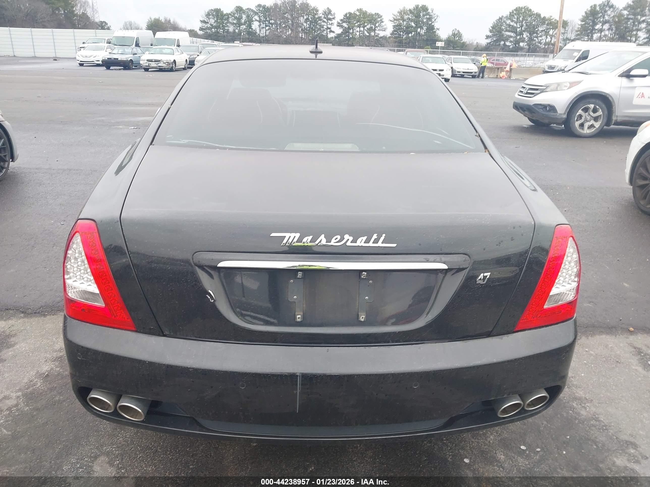 2011 Maserati Quattroporte S Black vin: ZAM39JKA3B0059248