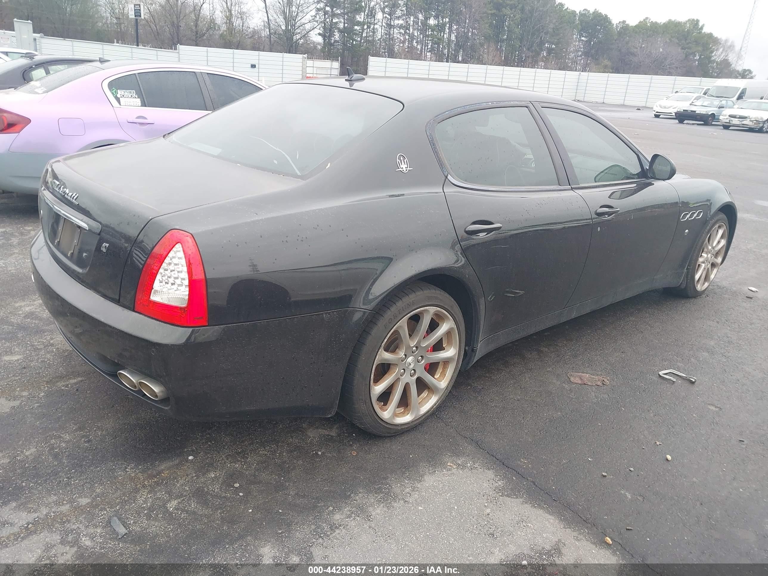 2011 Maserati Quattroporte S Black vin: ZAM39JKA3B0059248