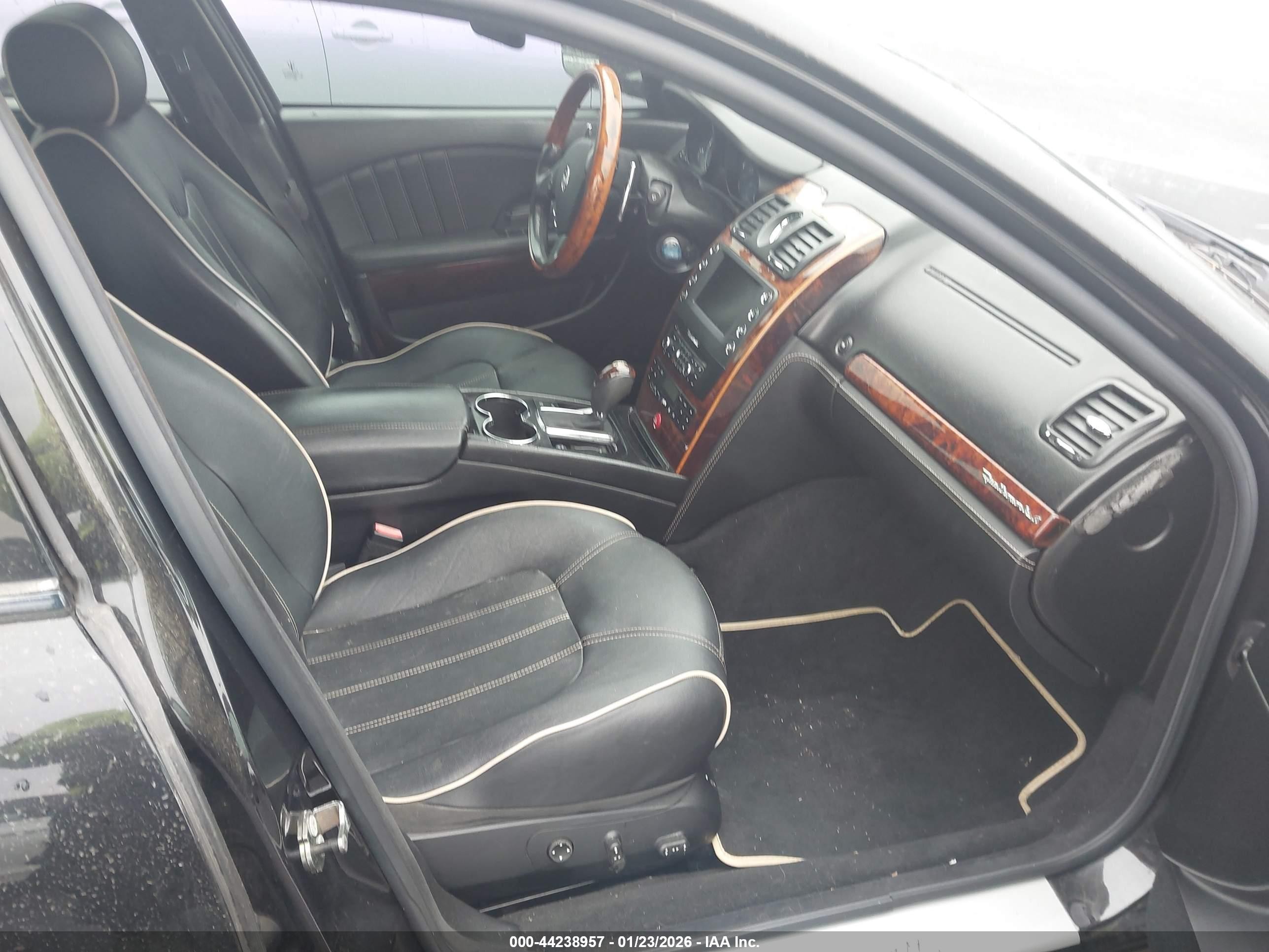 2011 Maserati Quattroporte S Black vin: ZAM39JKA3B0059248
