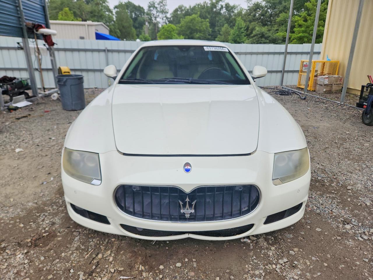 2012 Maserati Quattroporte S White vin: ZAM39JKA3C0063995