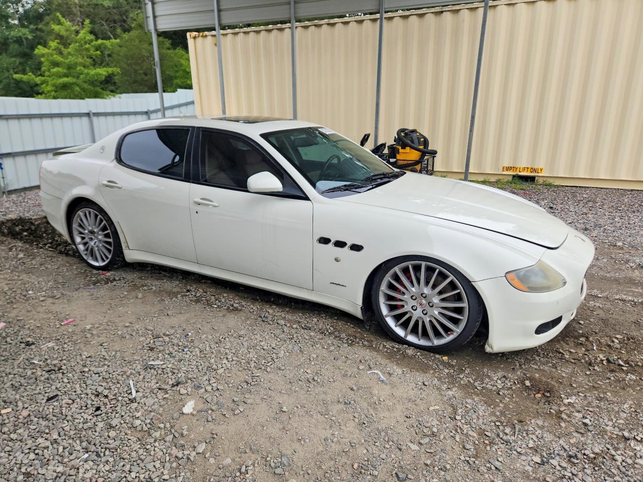 2012 Maserati Quattroporte S White vin: ZAM39JKA3C0063995