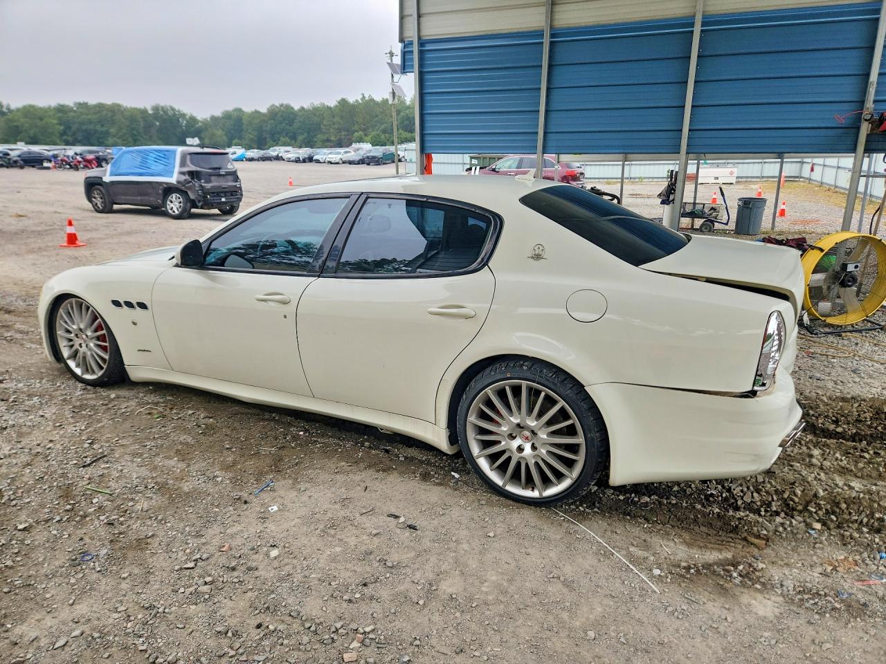 2012 Maserati Quattroporte S White vin: ZAM39JKA3C0063995