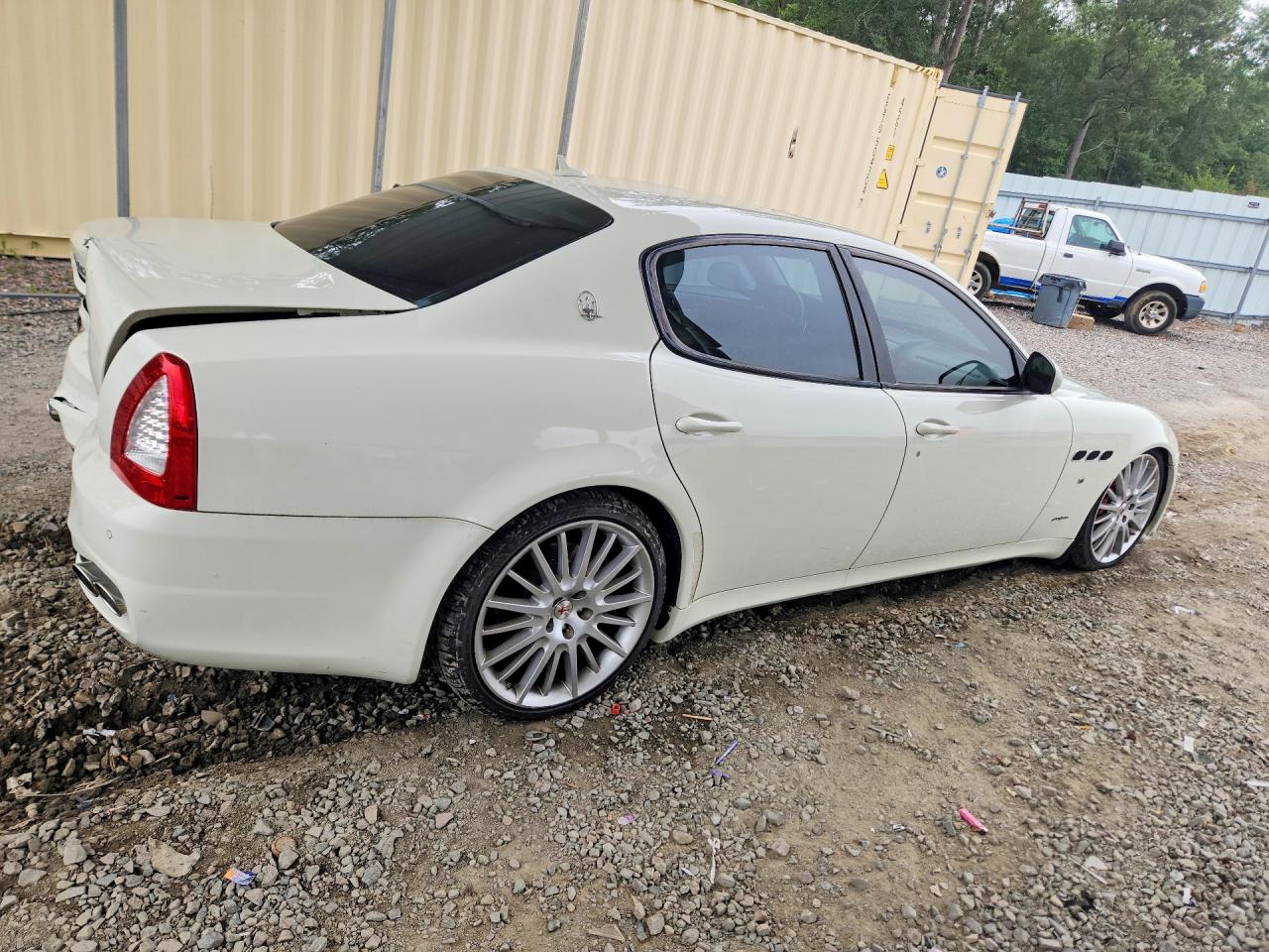 2012 Maserati Quattroporte S White vin: ZAM39JKA3C0063995