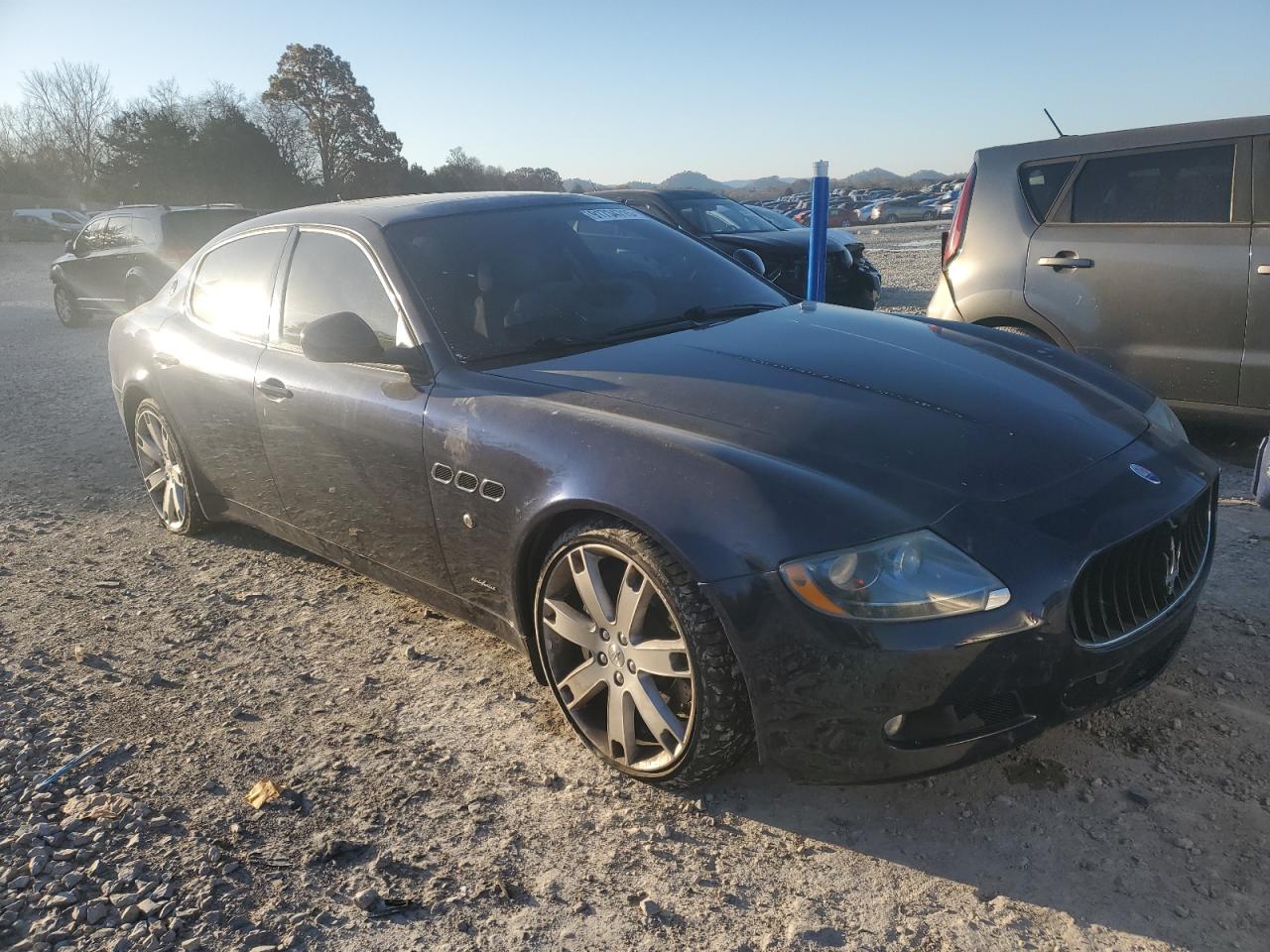 2011 Maserati Quattroporte S Синий vin: ZAM39JKA4B0054978
