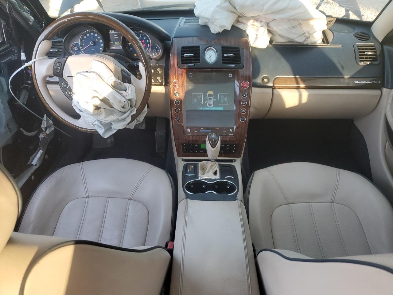 2011 Maserati Quattroporte S Синий vin: ZAM39JKA4B0054978