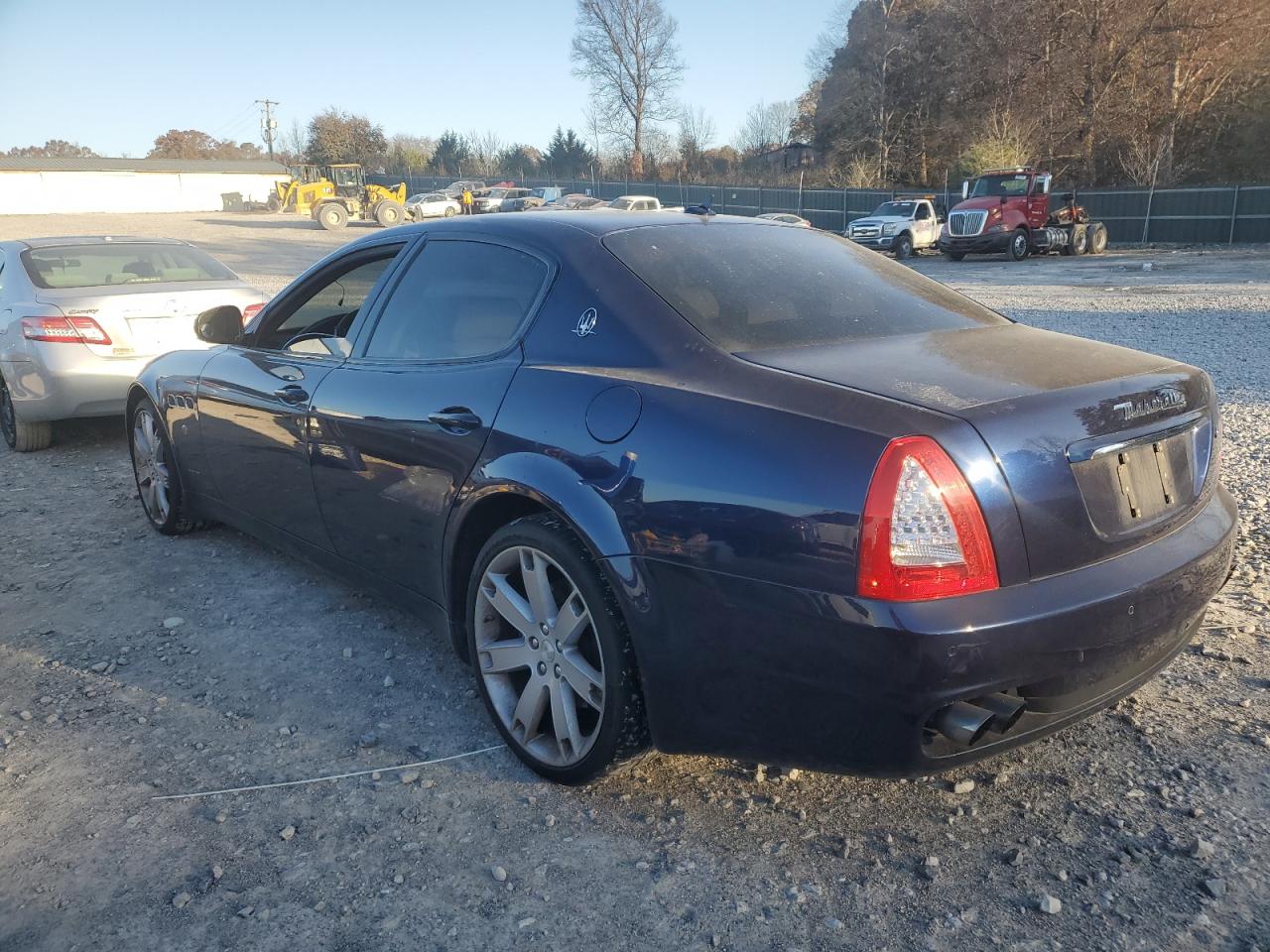 2011 Maserati Quattroporte S Синий vin: ZAM39JKA4B0054978