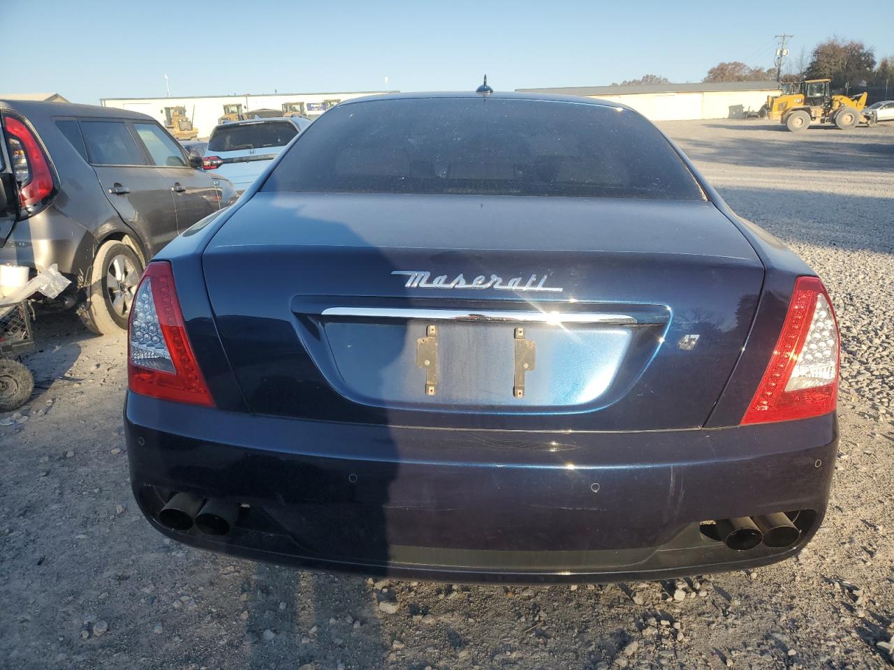 2011 Maserati Quattroporte S Синий vin: ZAM39JKA4B0054978