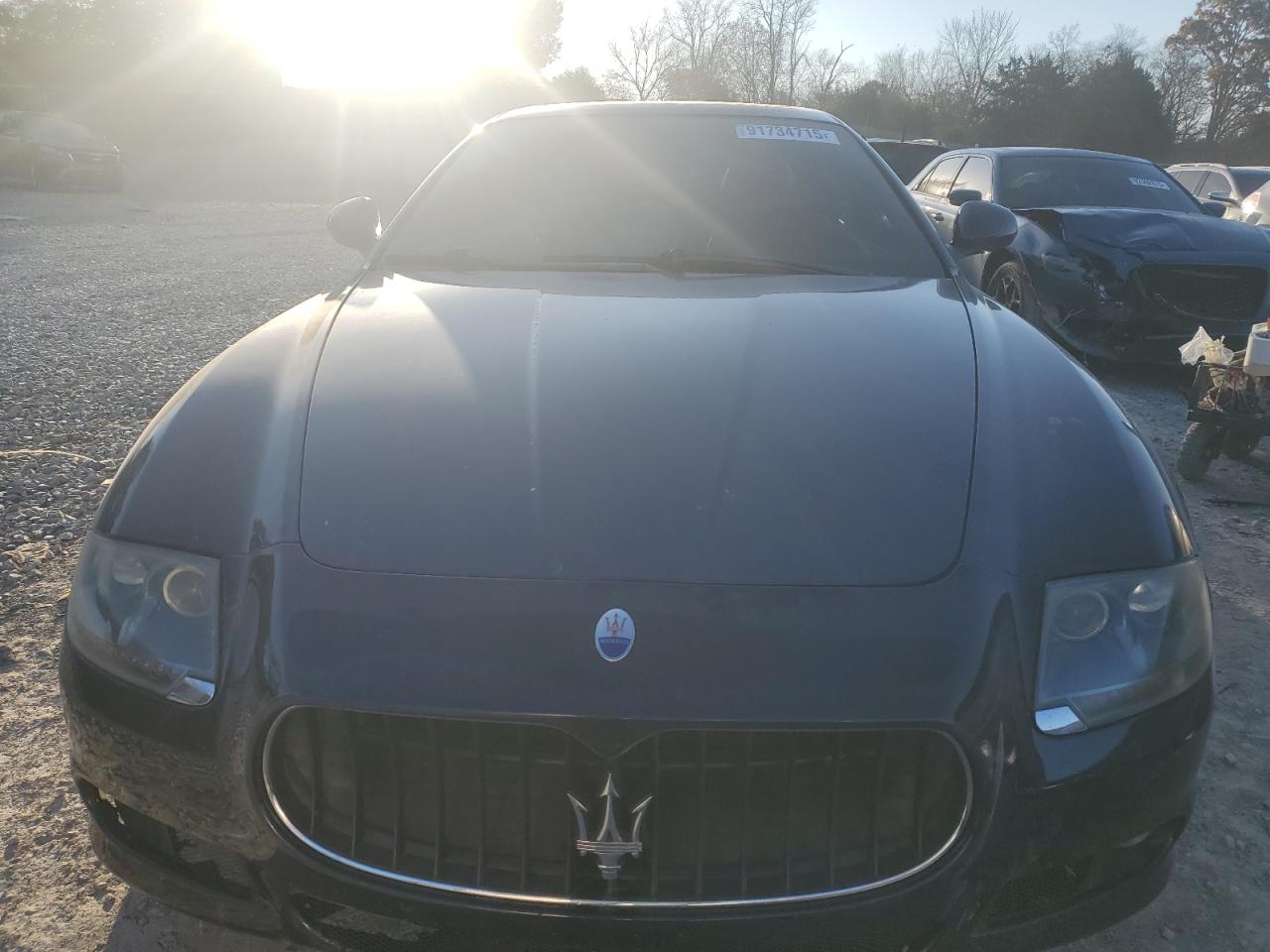 2011 Maserati Quattroporte S Синий vin: ZAM39JKA4B0054978