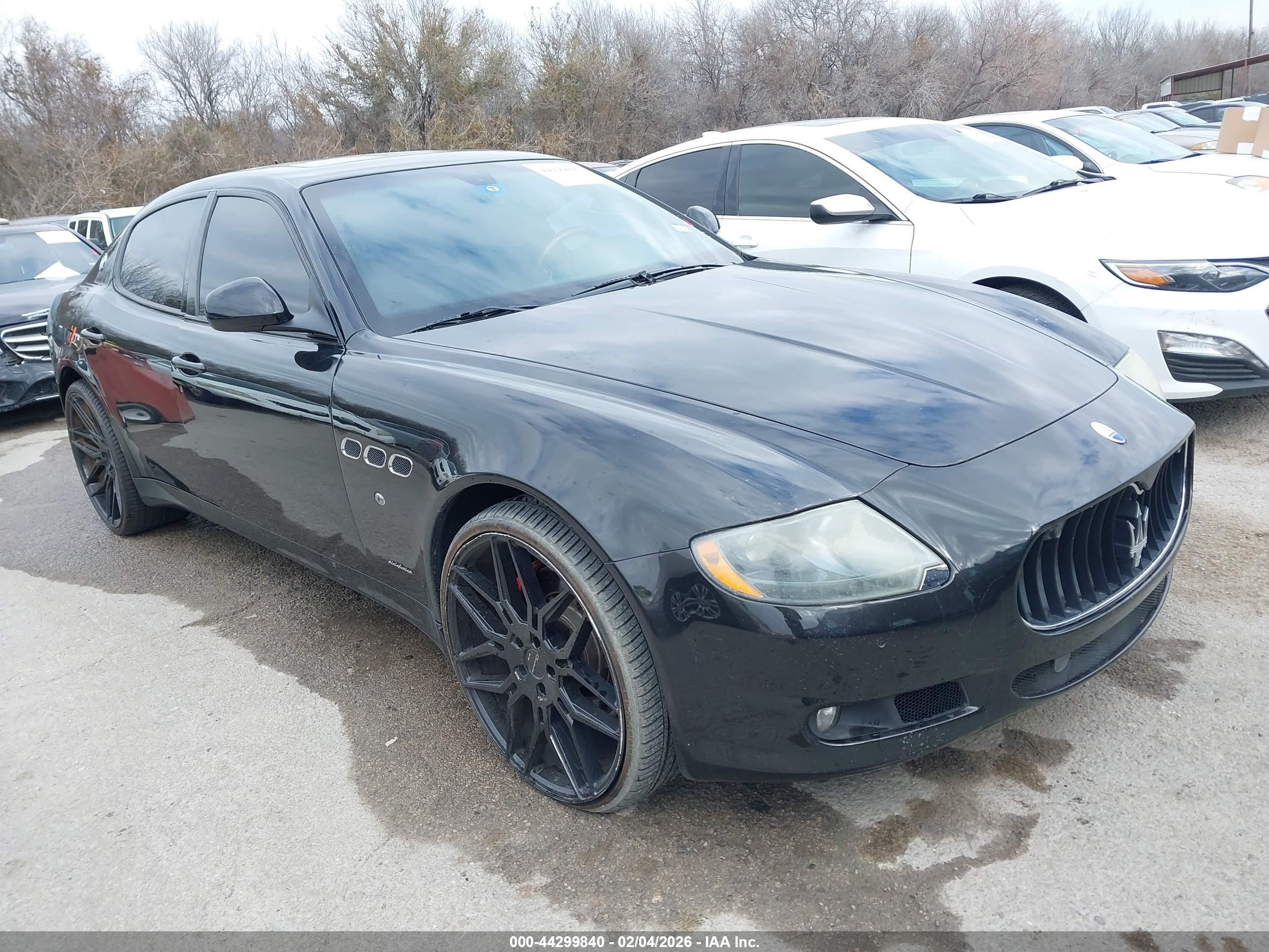 2011 Maserati Quattroporte S Black vin: ZAM39JKA6B0054707