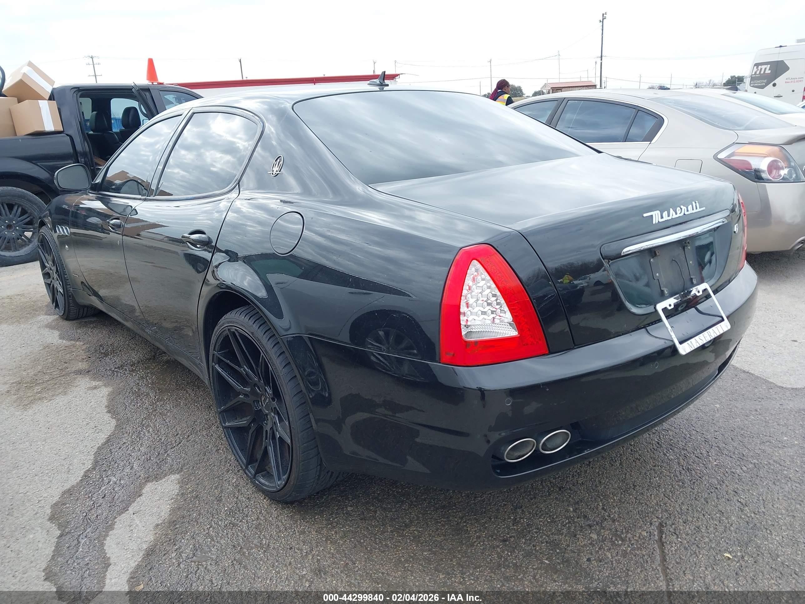 2011 Maserati Quattroporte S Черный vin: ZAM39JKA6B0054707