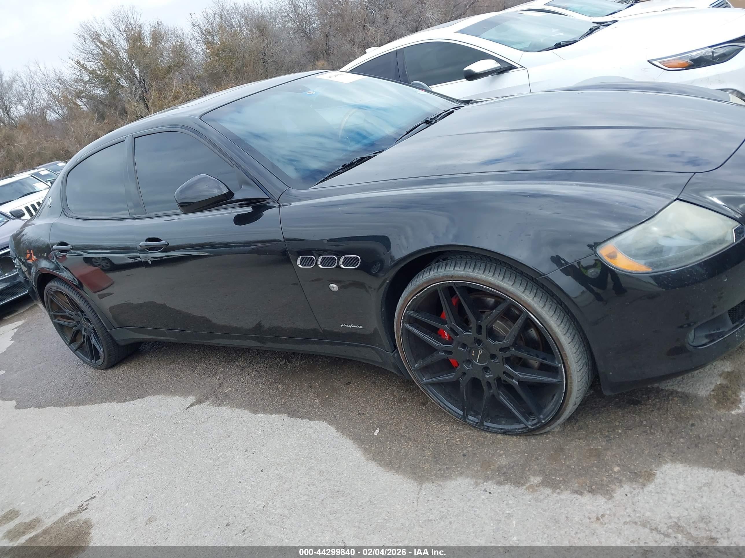 2011 Maserati Quattroporte S Черный vin: ZAM39JKA6B0054707