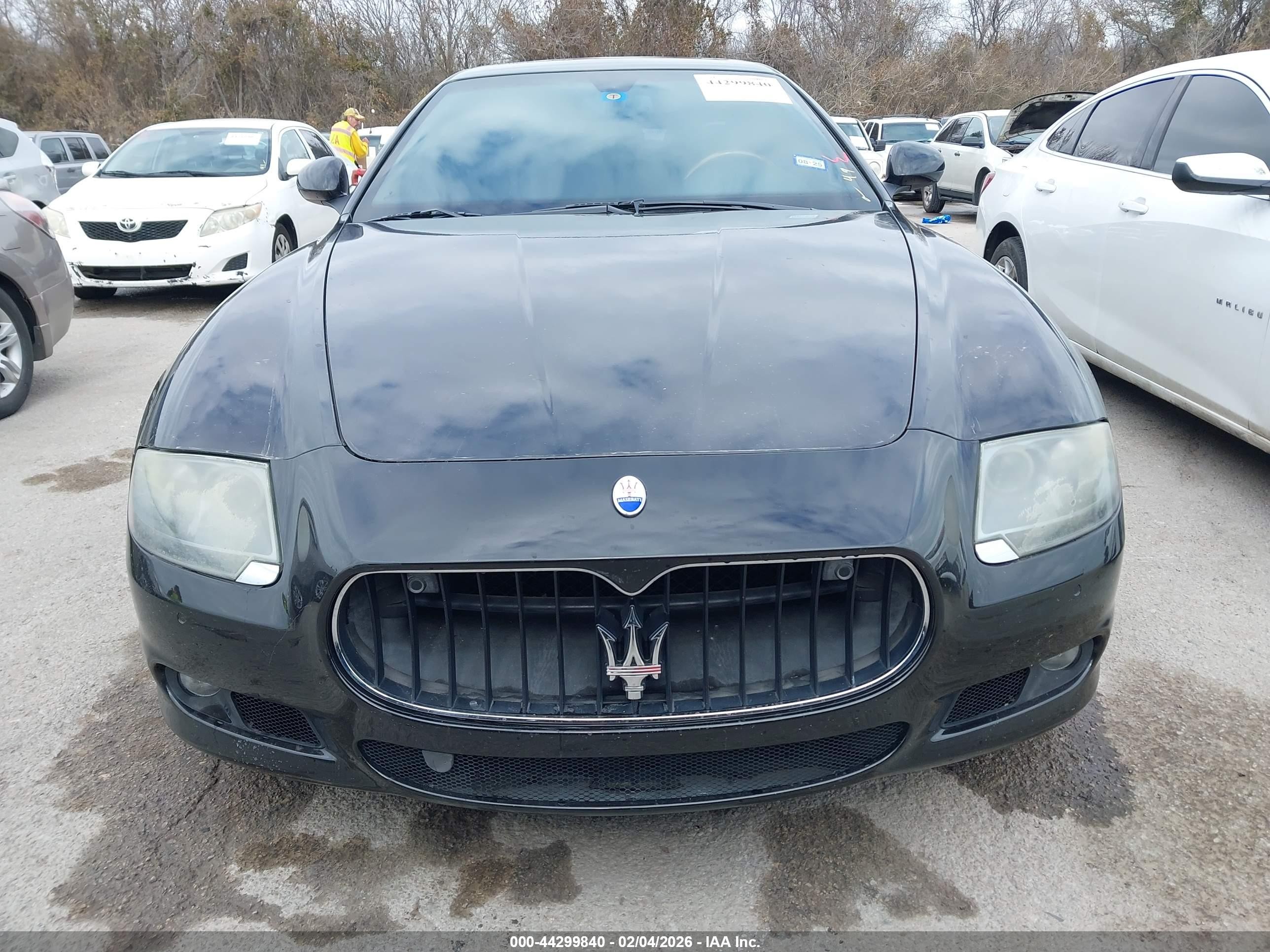 2011 Maserati Quattroporte S Черный vin: ZAM39JKA6B0054707