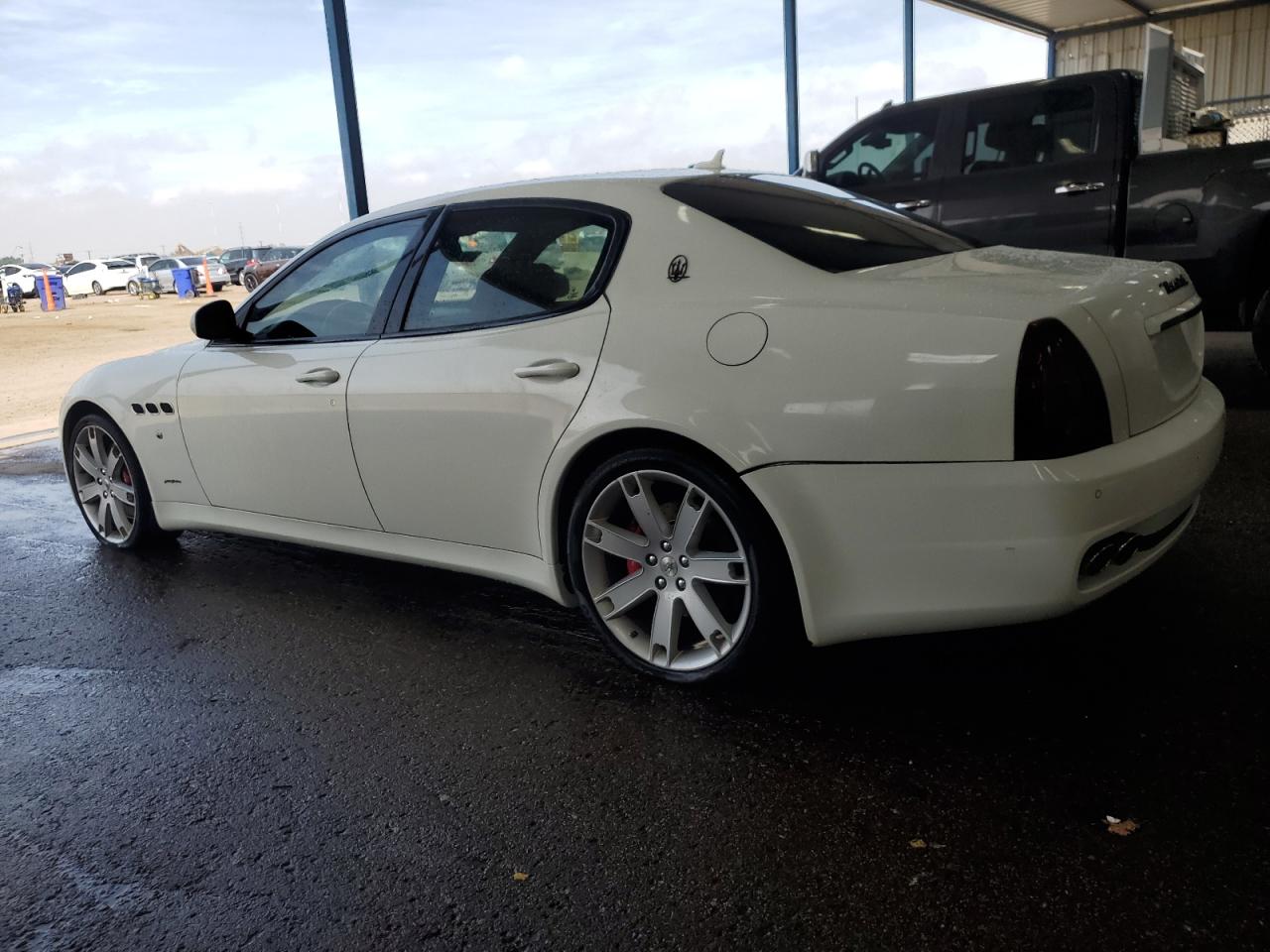2011 Maserati Quattroporte S White vin: ZAM39JKA8B0057754