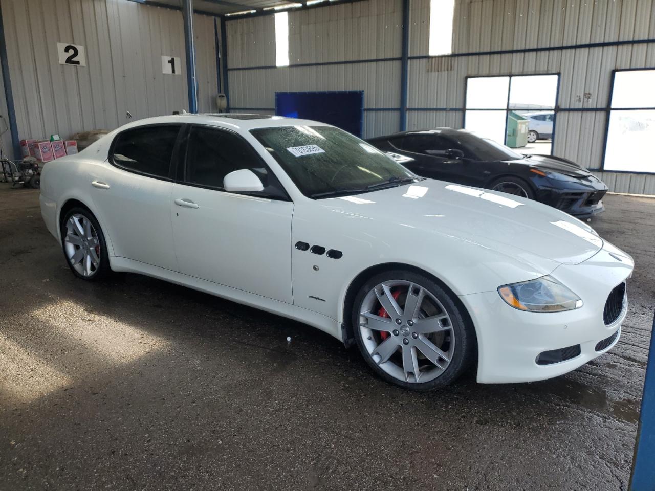2011 Maserati Quattroporte S White vin: ZAM39JKA8B0057754