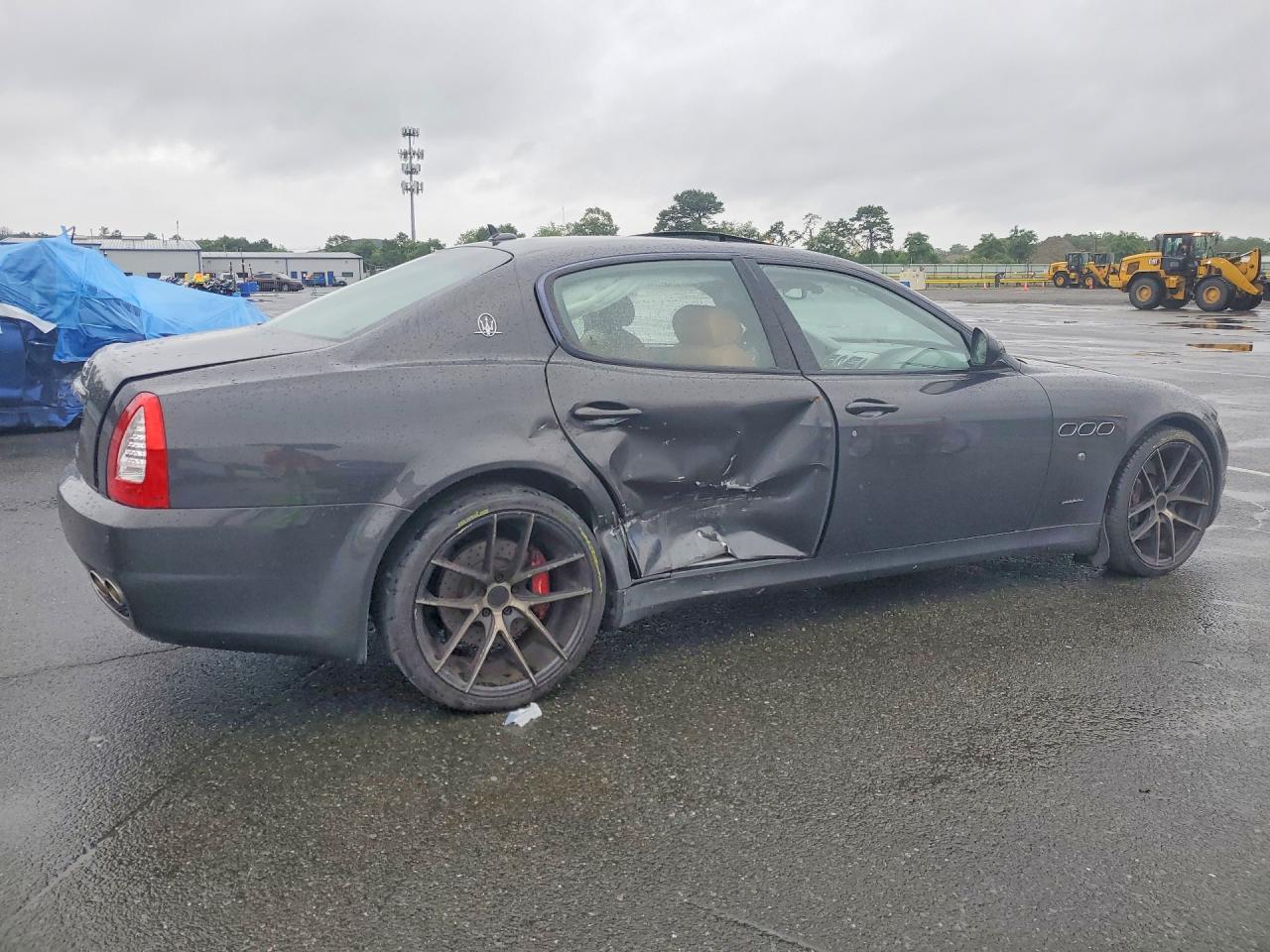 2012 Maserati Quattroporte S Charcoal vin: ZAM39JKA8C0063958