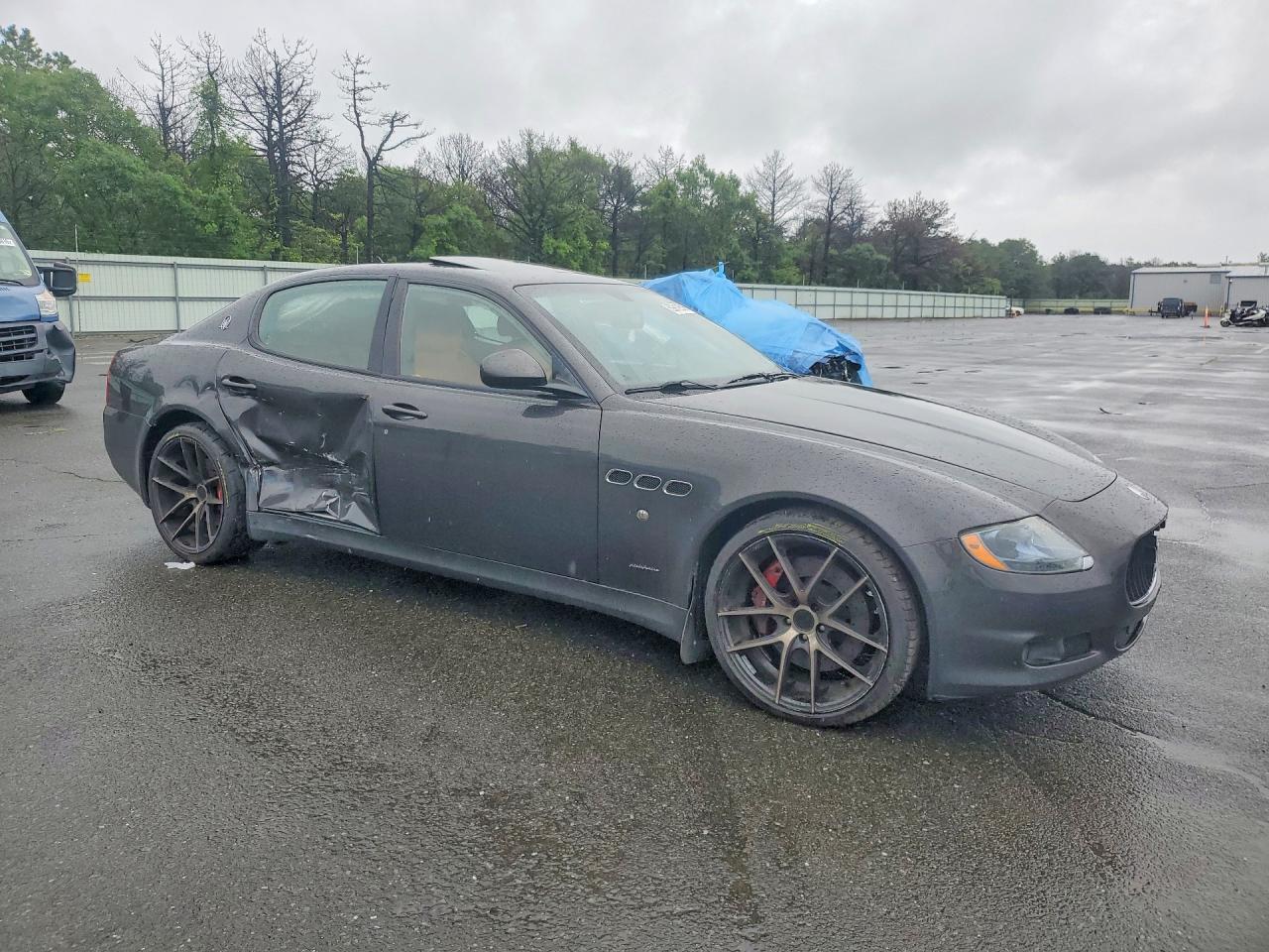 2012 Maserati Quattroporte S Charcoal vin: ZAM39JKA8C0063958