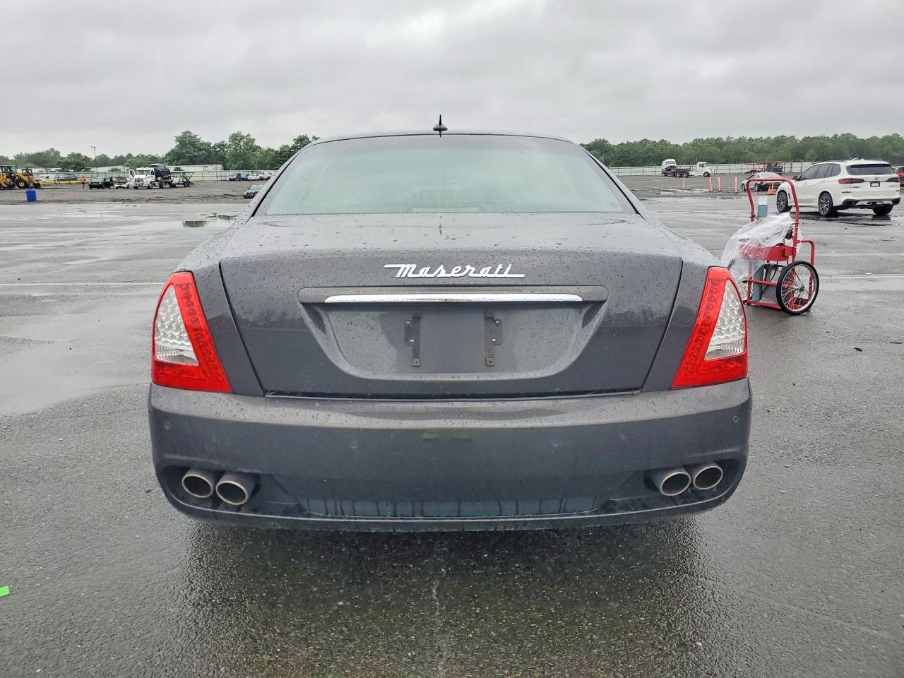 2012 Maserati Quattroporte S Charcoal vin: ZAM39JKA8C0063958
