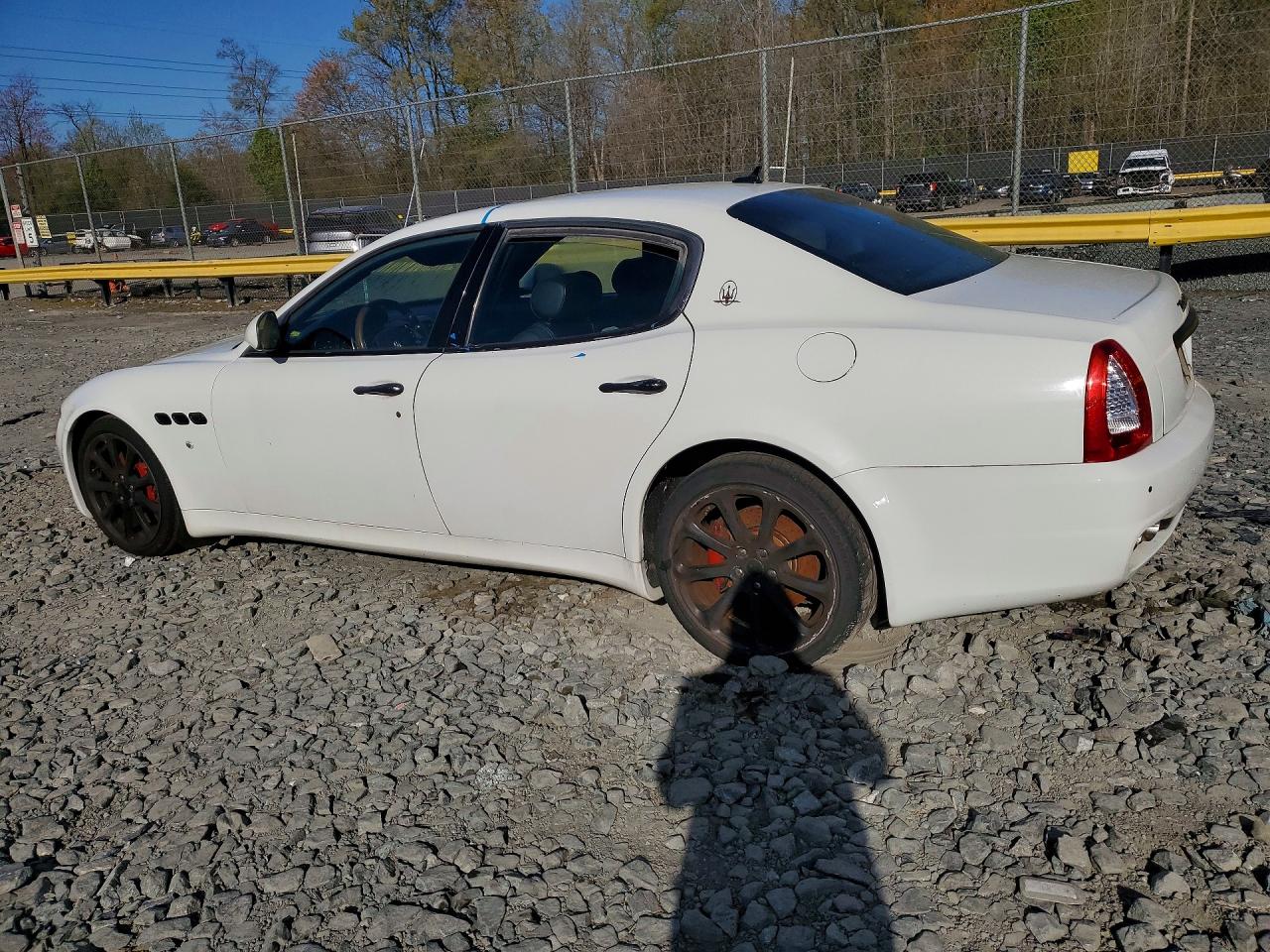 2010 Maserati Quattroporte S White vin: ZAM39JKA9A0050701