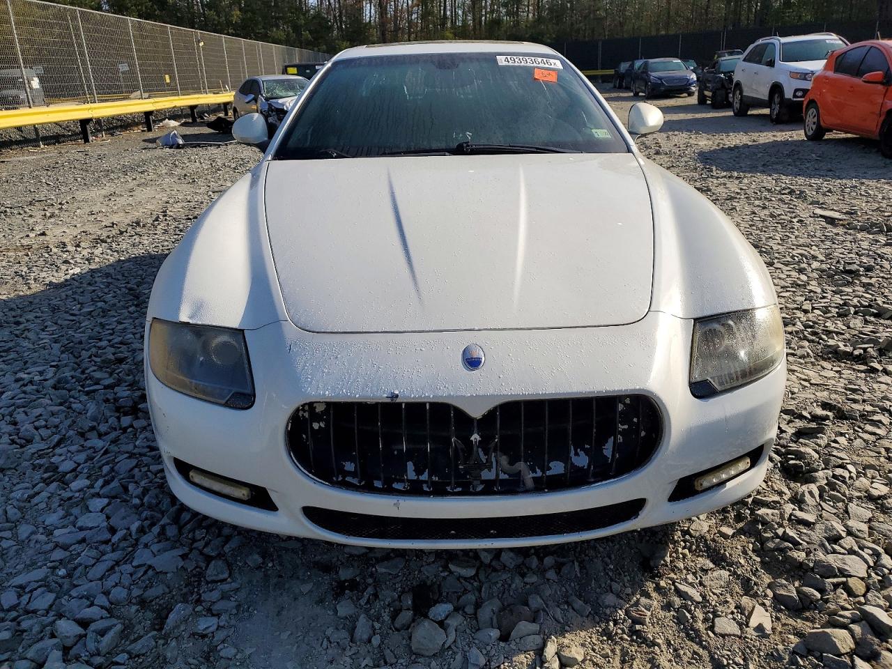 2010 Maserati Quattroporte S White vin: ZAM39JKA9A0050701