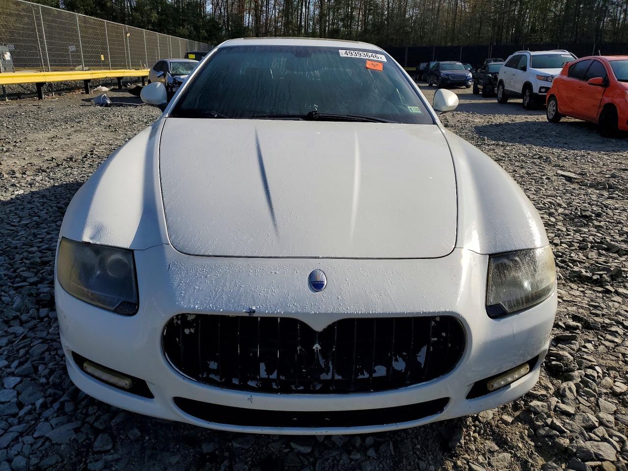 2010 Maserati Quattroporte S White vin: ZAM39JKA9A0050701