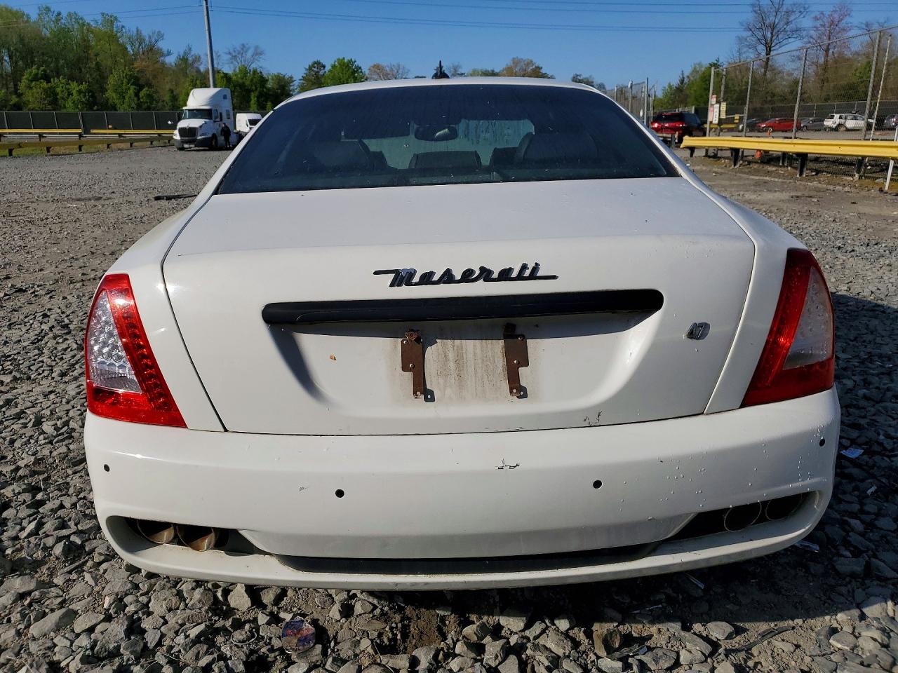 2010 Maserati Quattroporte S White vin: ZAM39JKA9A0050701