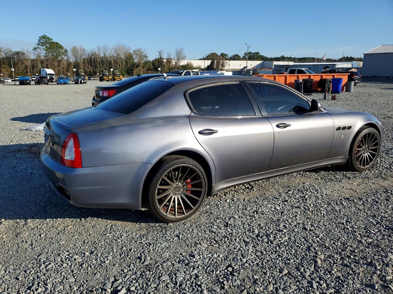 2011 Maserati Quattroporte S Gray vin: ZAM39JKA9B0058959